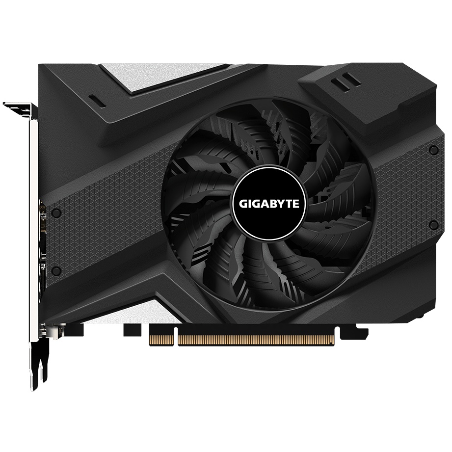 Видеокарта Gigabyte  GV-N1656OC-4GD 2.0 PCI-E nVidia GeForce GTX 1650 4gb OC (128bit/GDDR6/DVI/HDMI/