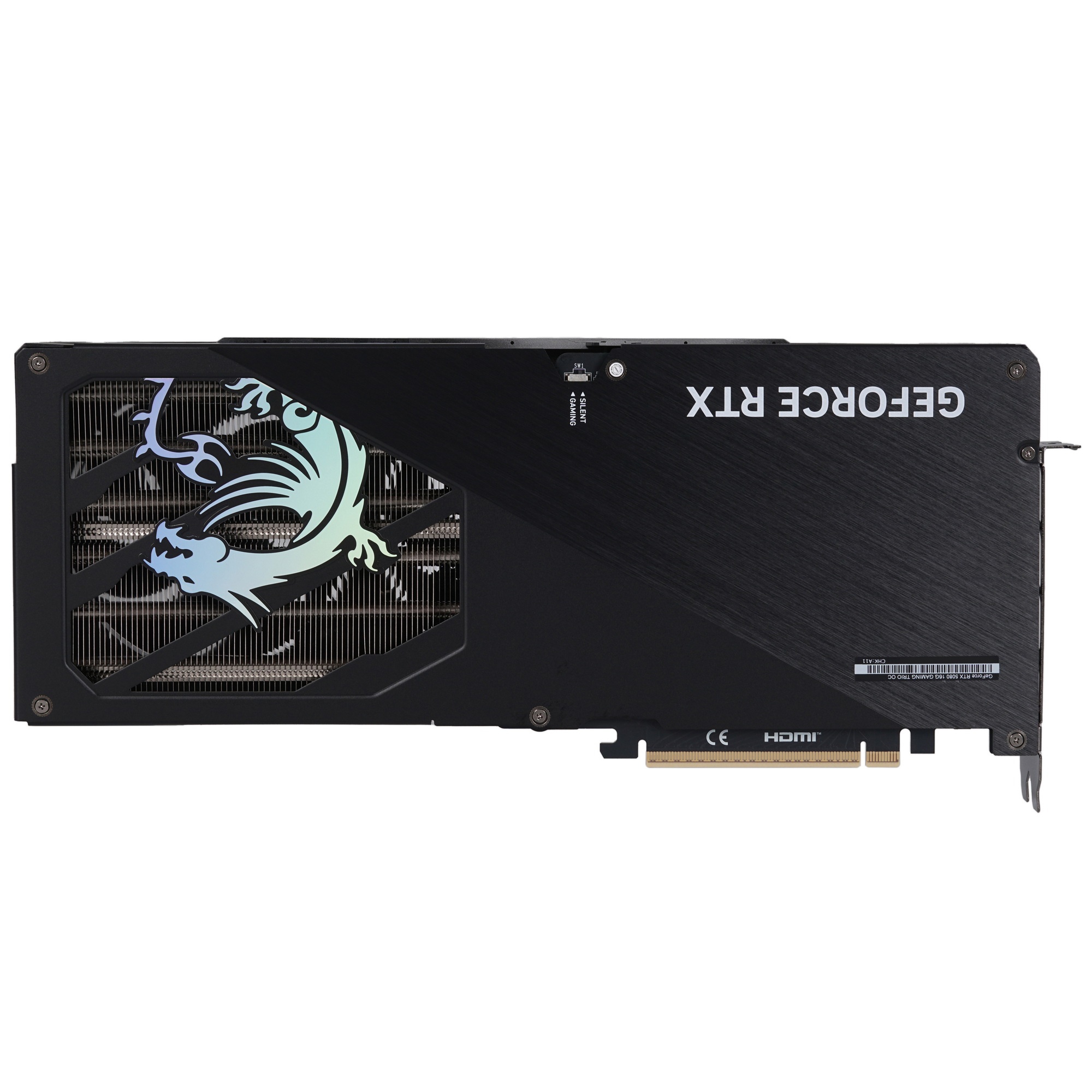 Видеокарта MSI RTX5080 GAMING TRIO OC 16GB GDDR7 256bit 3xDP HDMI 3FAN RTL