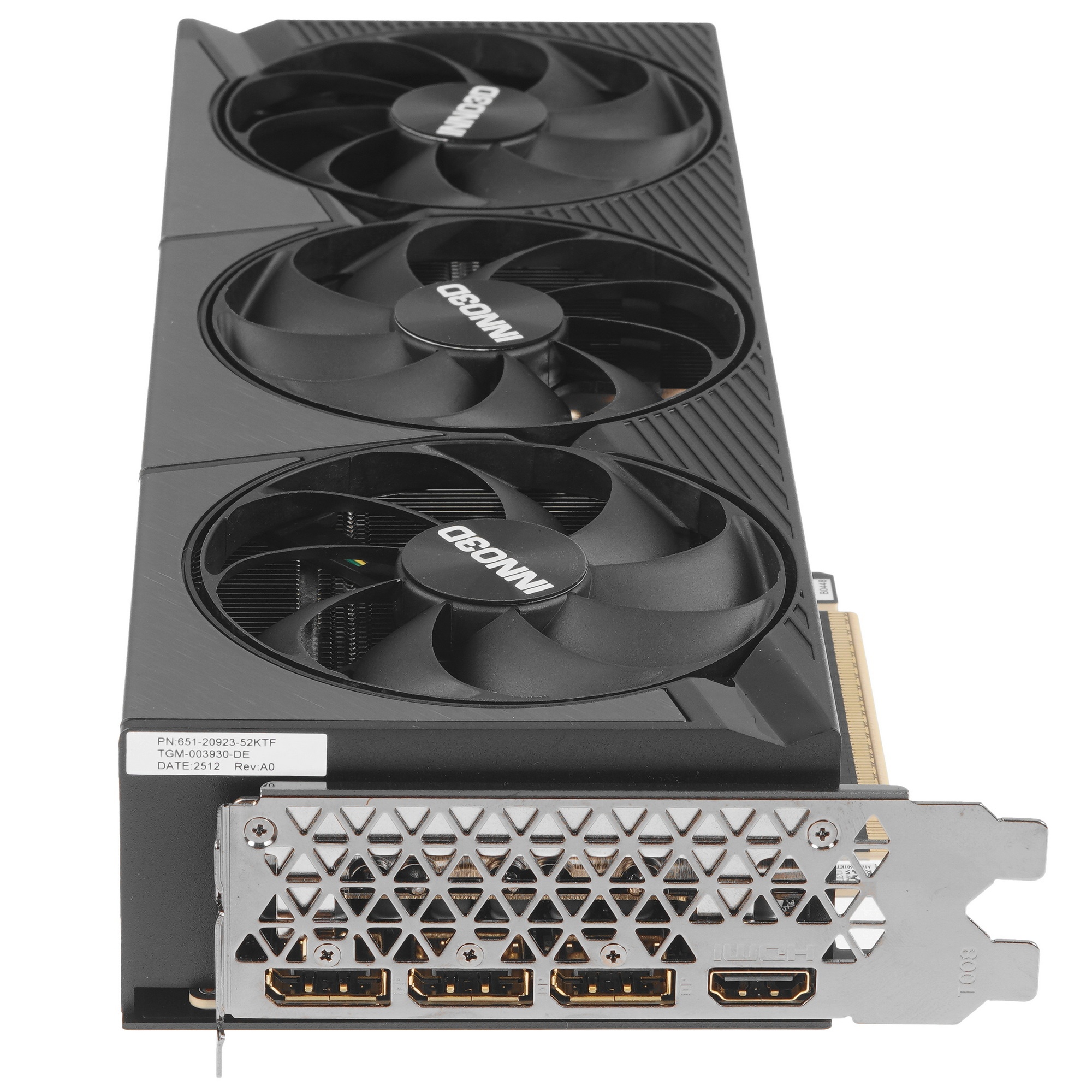 Видеокарта INNO3D RTX 5080 X3 GAMING OC RTX5080, HDMI, DP*3, 16G,D7