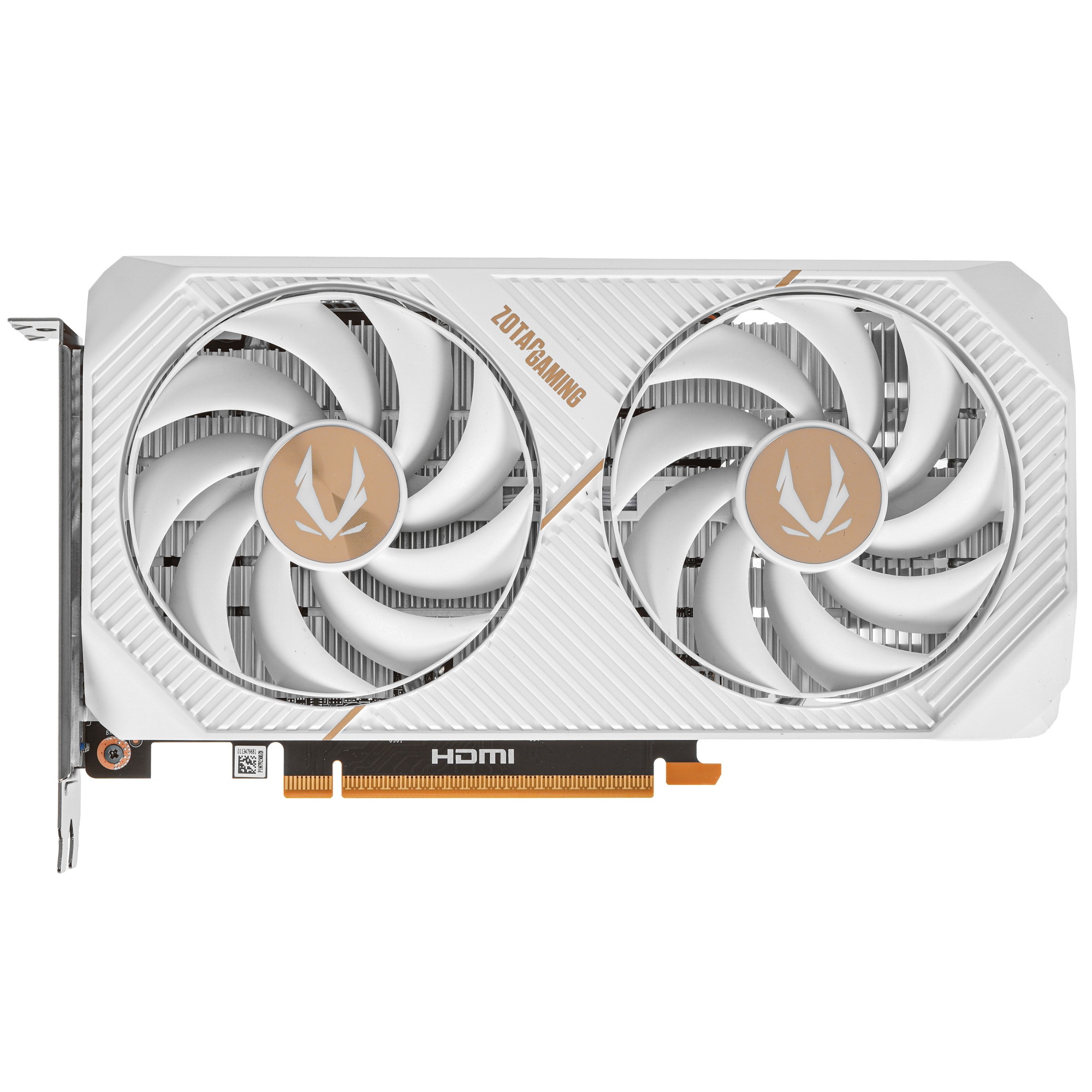 Видеокарта Zotac RTX5050 TWIN EDGE OC WHITE ED 8GB GDDR6 128bit 3xDP HDMI 2FAN MEDIUM PACK
