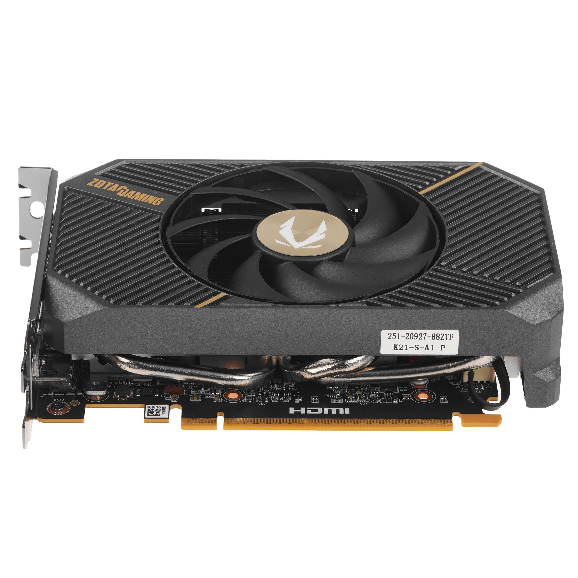Видеокарта Zotac RTX5060 SOLO 8GB GDDR7 128bit 3xDP HDMI 1FAN LITE PACK