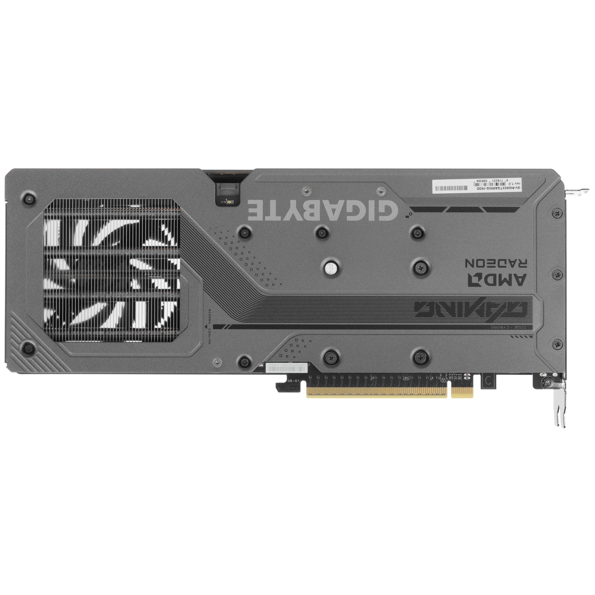 Видеокарта Gigabyte PCI-E 5.0 GV-R9060XTGAMING-16GD 1.0 AMD Radeon RX 9060XT 16Gb 128bit GDDR6 2620/