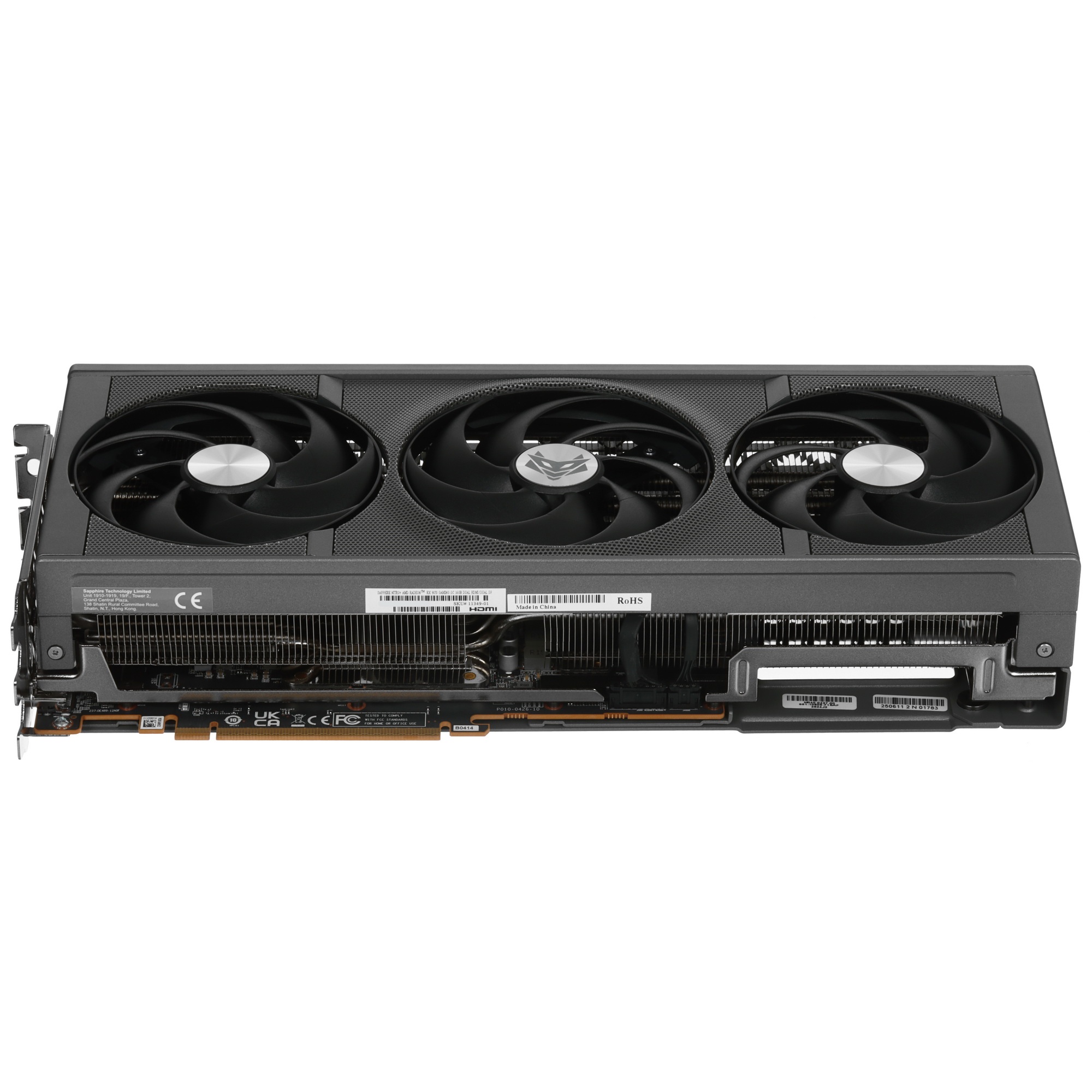 Видеокарта Sapphire PCI-E 5.0 11349-01-20G NITRO+AMD RADEON RX 9070 OC AMD Radeon RX 9070 16Gb 256bi
