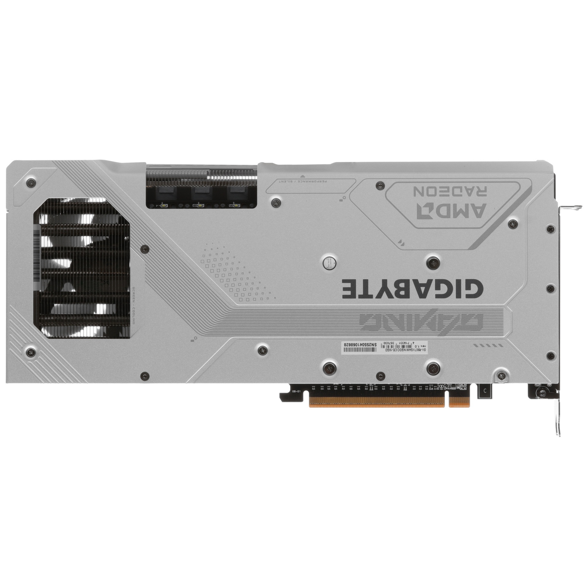 Видеокарта Gigabyte PCI-E 5.0 GV-R907XGAMINGOCICE-16GD AMD Radeon RX 9070XT 16Gb 256bit GDDR6 2520/2