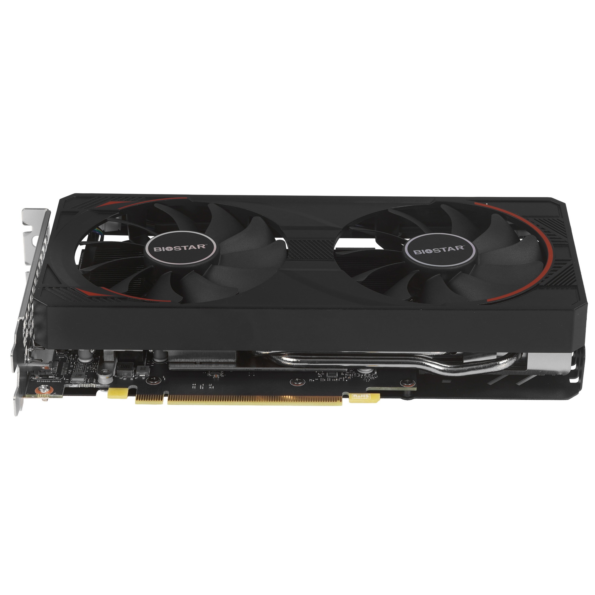 Видеокарта Biostar PCI-E RTX3060Ti-LHR NVIDIA GeForce RTX 3060Ti 8Gb 256bit GDDR6 1410/14000 HDMIx1