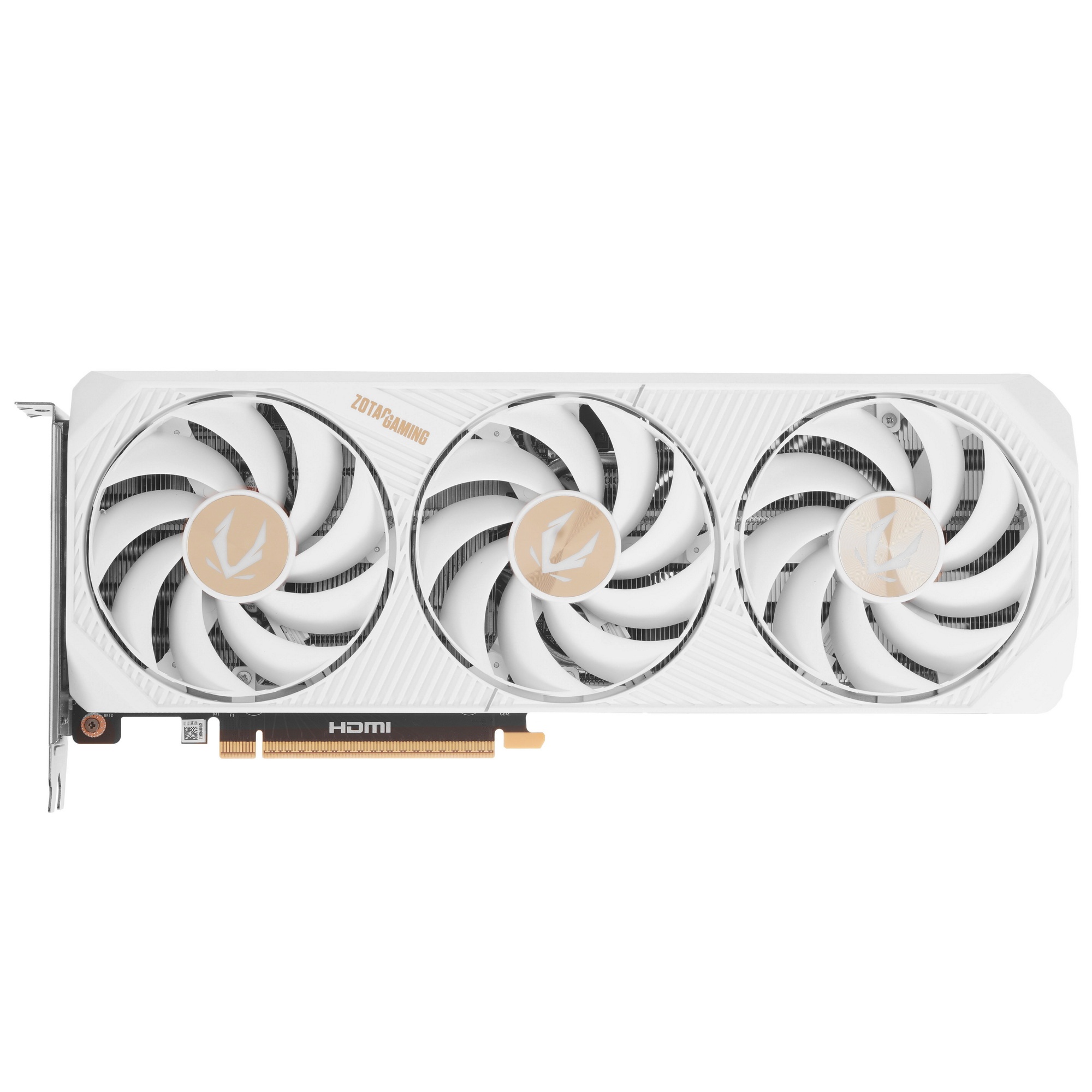 Видеокарта Zotac PCI-E 4.0 RTX 5070 AMP WHITE ED NVIDIA GeForce RTX 5070 12Gb 192bit GDDR7 2587/2800