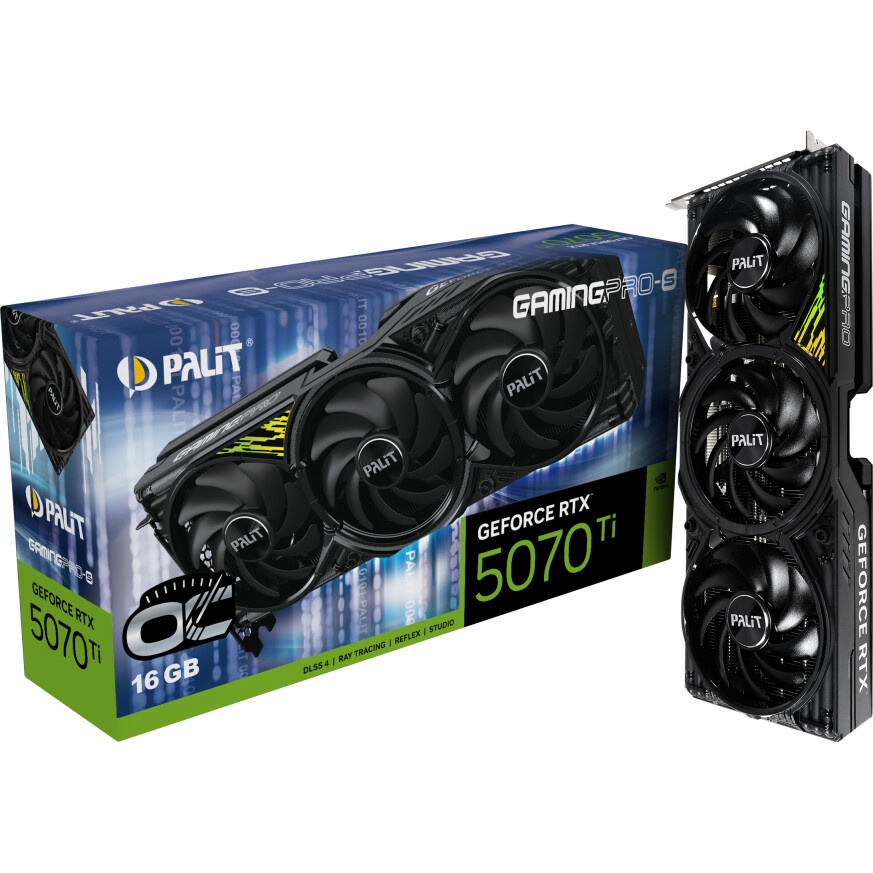 Видеокарта Zotac PCI-E 5.0 RTX 5070TI AMP EXTREME INFINITY NVIDIA GeForce RTX 5070TI 16Gb 256bit GDD