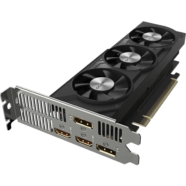 Видеокарта Gigabyte GV-N4060D6-8GL NVIDIA GeForce RTX 4060 8Gb 128bit  PCI-E 4.0 GDDR6 2460/17000 HD