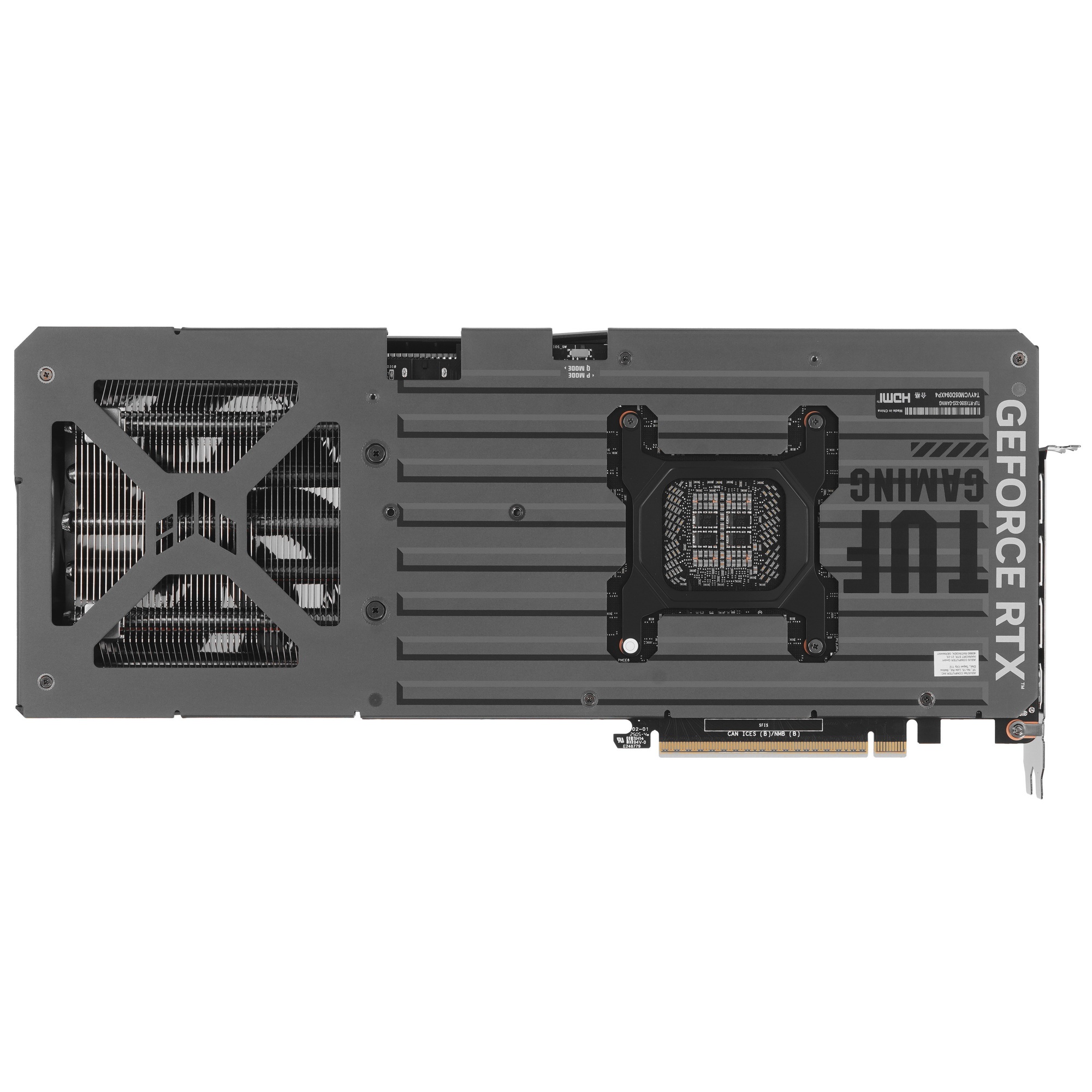 Видеокарта Asus PCI-E 5.0 TUF-RTX5090-32G-GAMING NVIDIA GeForce RTX 5090 32Gb 512bit GDDR7 2407/2800