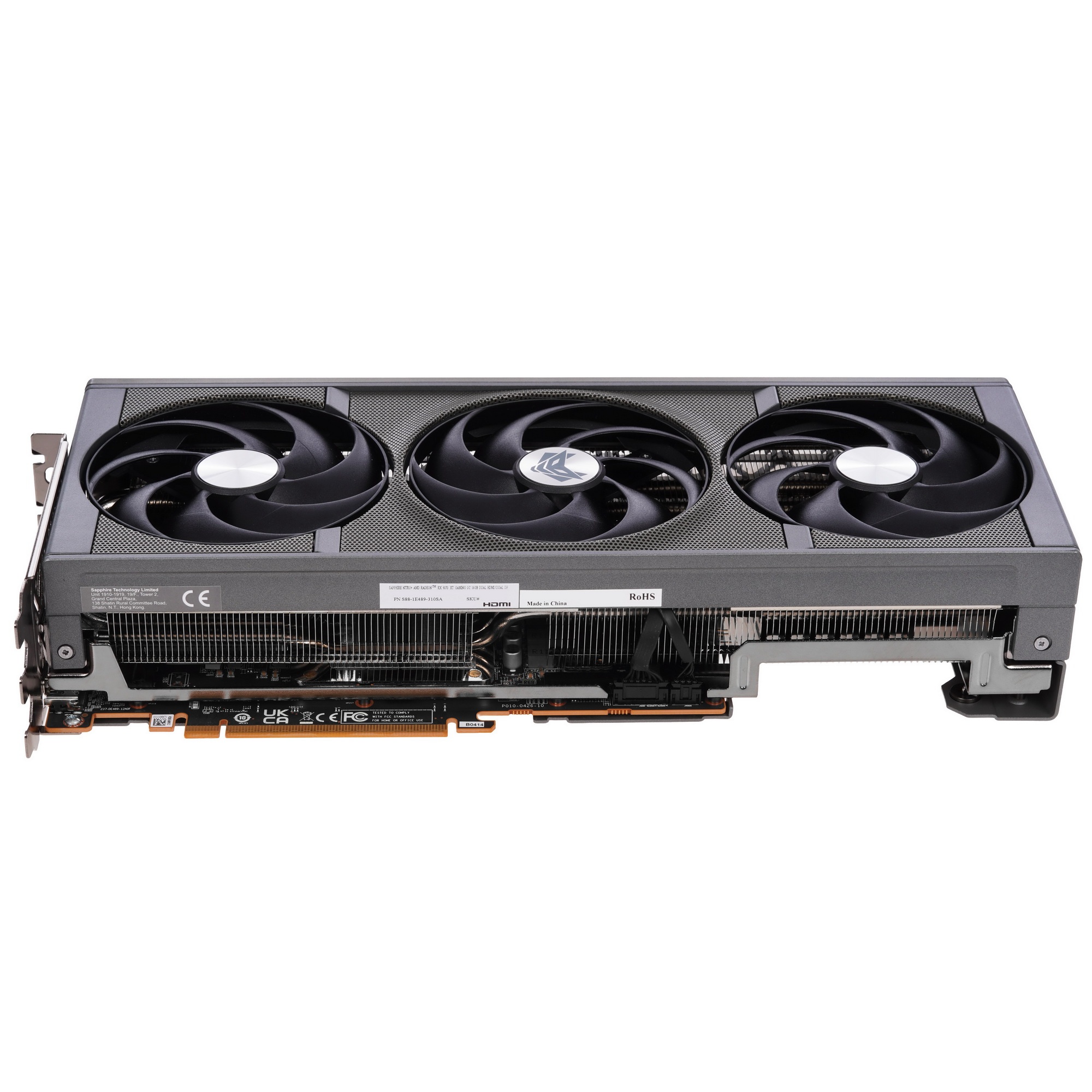 Видеокарта Sapphire RX9070XT NITRO+ OC 16GB GDDR6 256bit 2xDP 2xHDMI 3FAN RTL