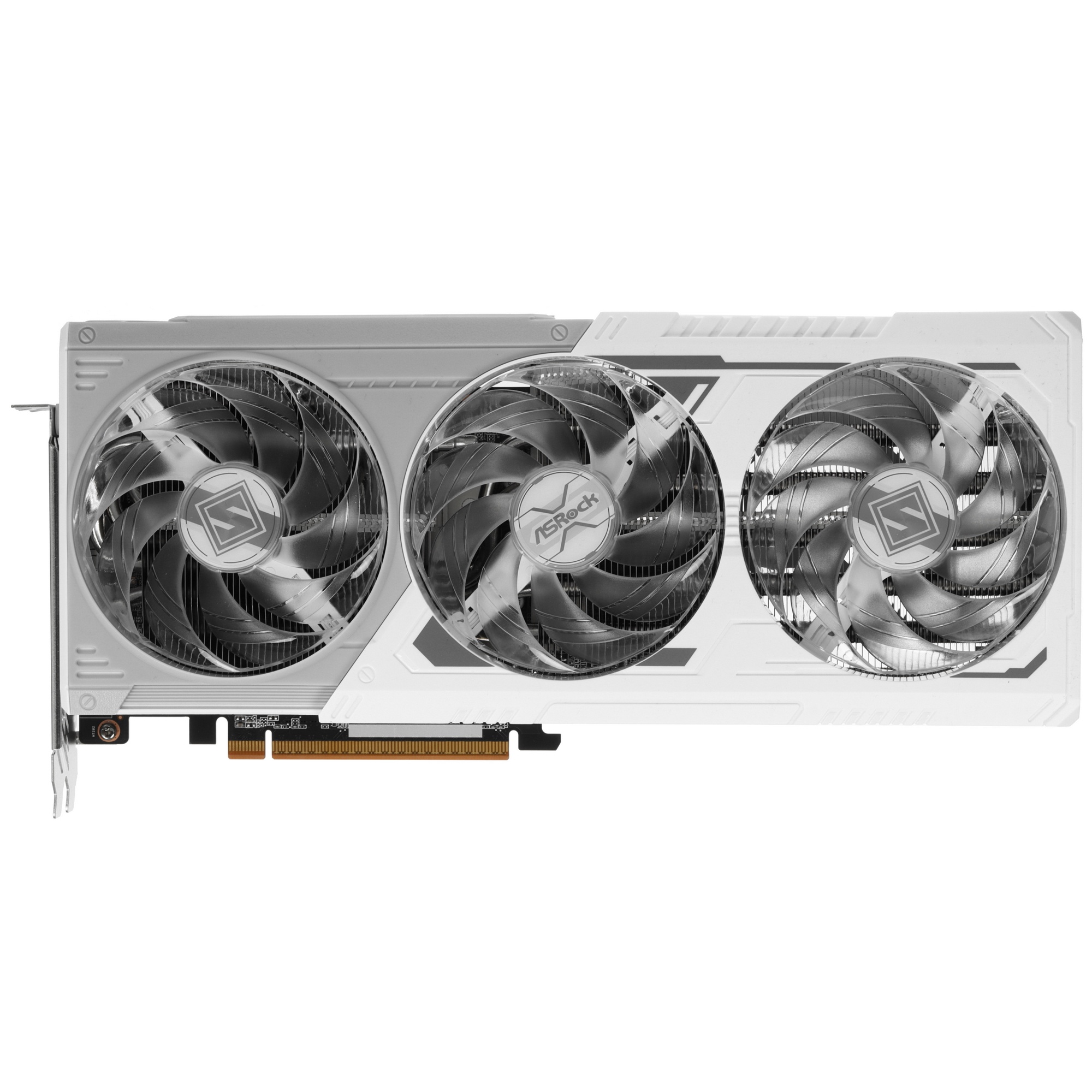 Видеокарта Asrock PCI-E 5.0 RX9070 SL 16GO AMD Radeon RX 9070 16Gb 256bit GDDR6 2210/20000 HDMIx1 DP