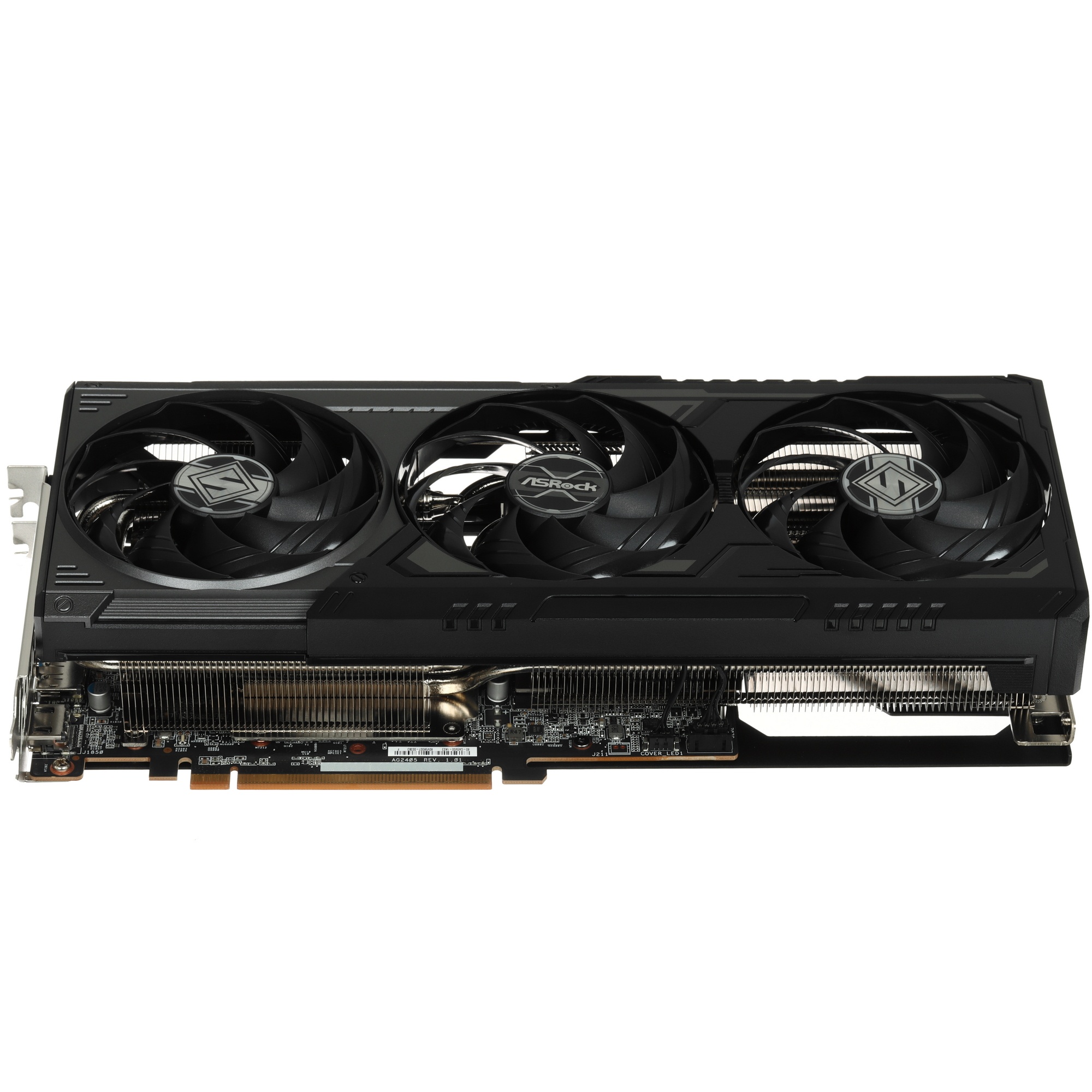 Видеокарта Asrock PCI-E 5.0 RX9070XT SLD 16G AMD Radeon RX 9070XT 16Gb 256bit GDDR6 2400/20000 HDMIx