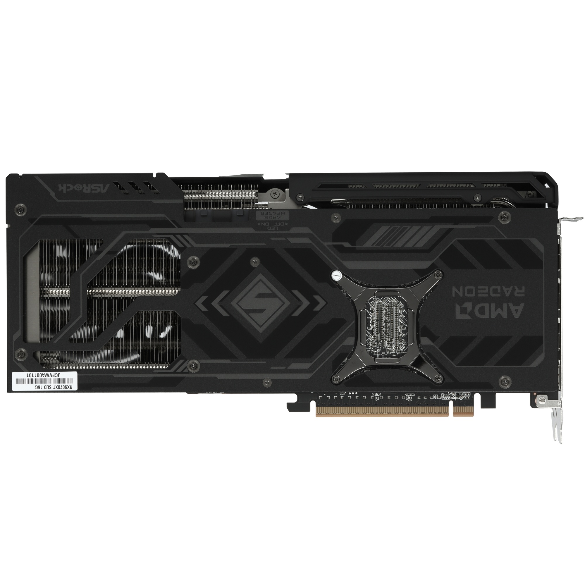 Видеокарта Asrock PCI-E 5.0 RX9070XT SLD 16G AMD Radeon RX 9070XT 16Gb 256bit GDDR6 2400/20000 HDMIx