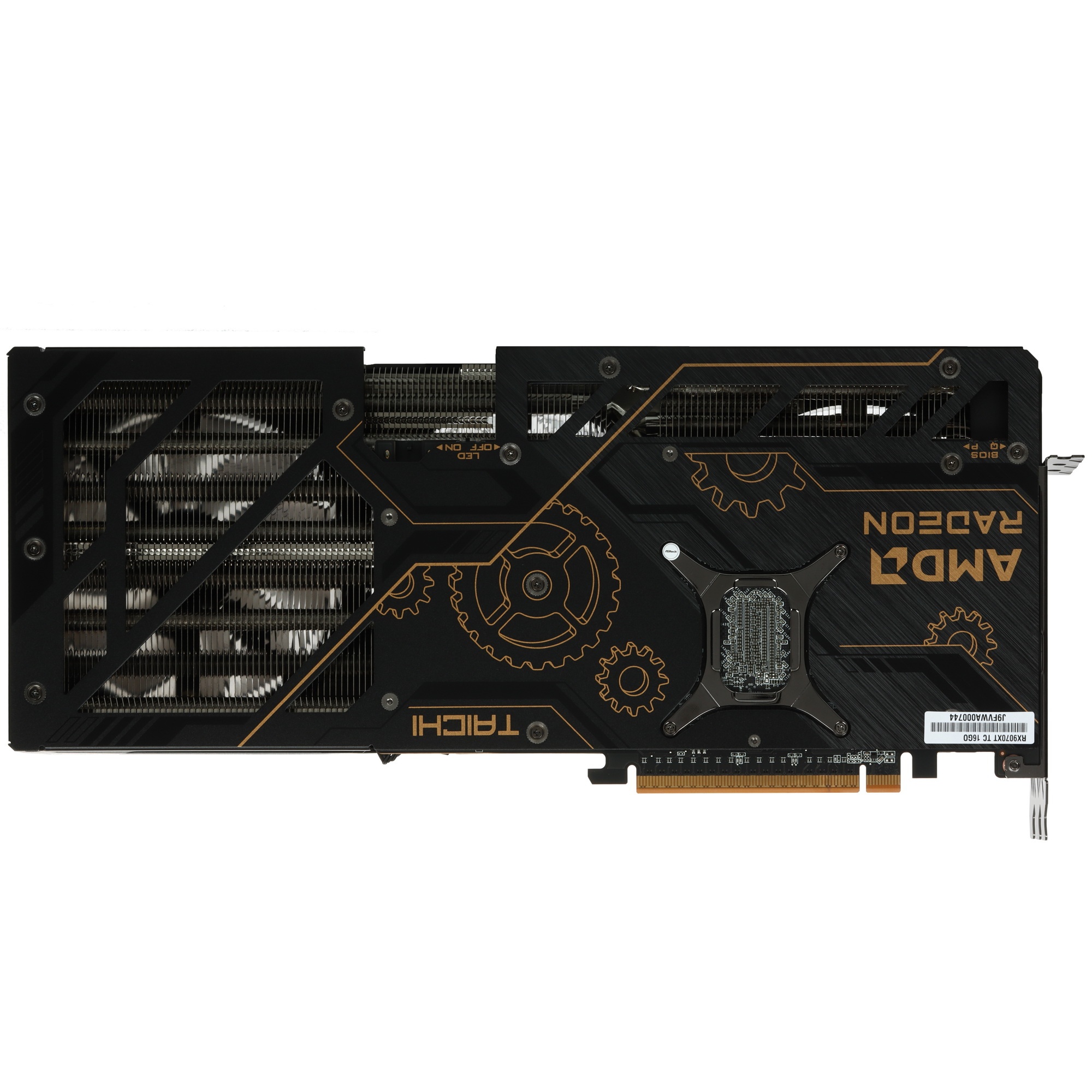 Видеокарта Asrock PCI-E 5.0 RX9070XT TC 16GO AMD Radeon RX 9070XT 16Gb 256bit GDDR6 2570/20000 HDMIx