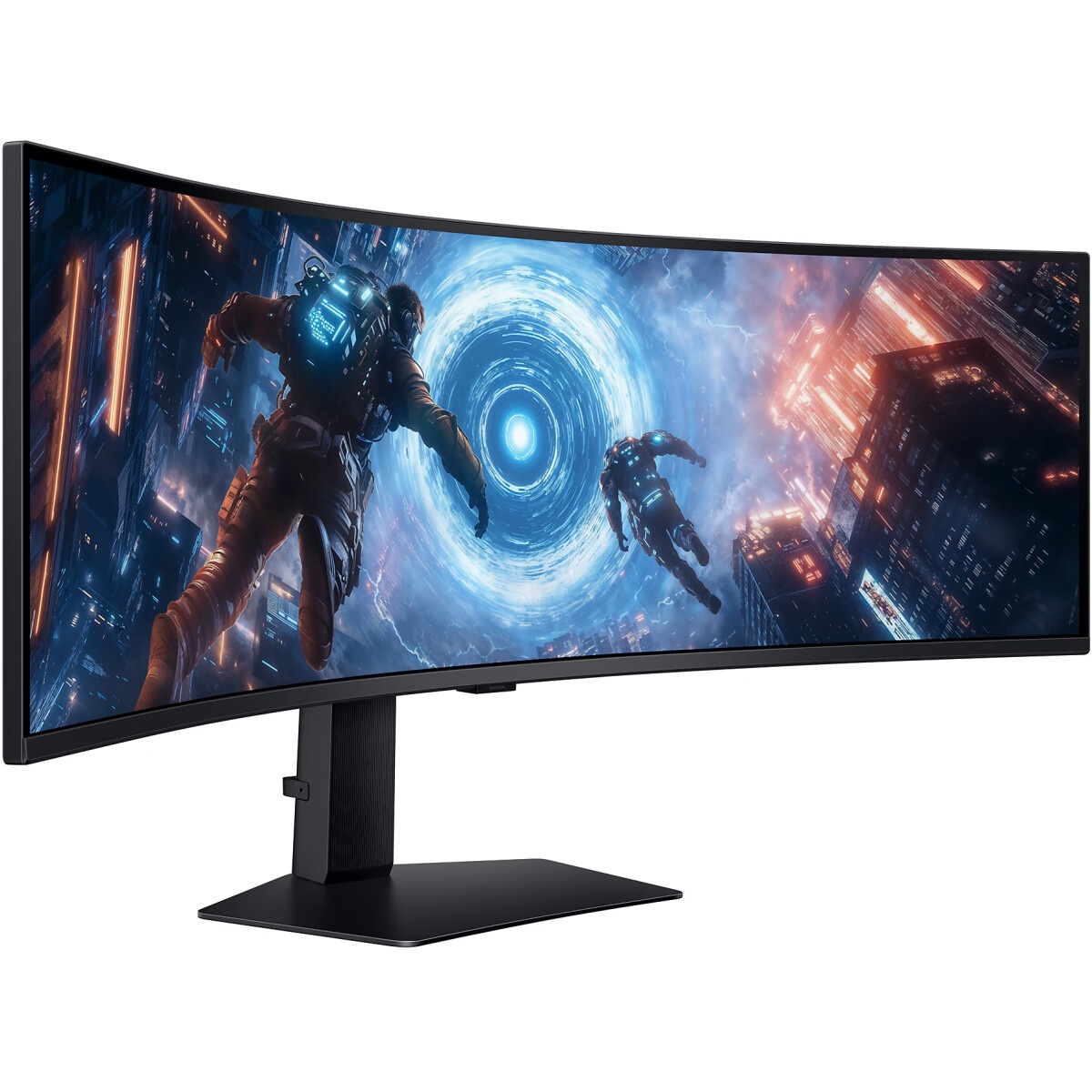 Монитор Dahua 49" DHI-LM49-EW410CA черный VA LED 1ms 32:9 HDMI M/M матовая HAS 3000:1 400cd 178гр/17