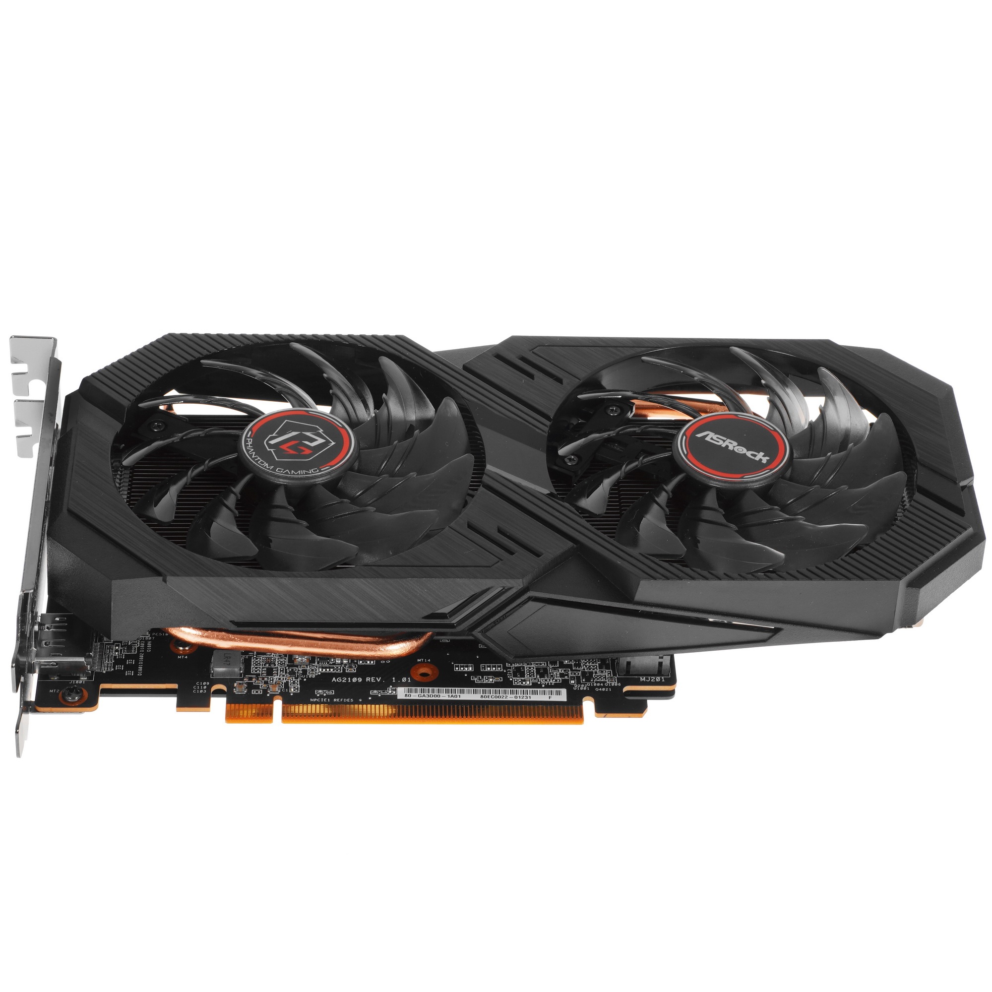 Видеокарта ASRock RX6500XT Phantom Gaming D 4GB OC GDDR6 64-bit HDMI DP RTL