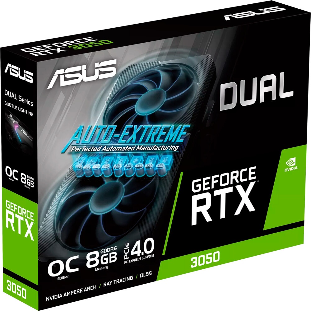 Видеокарта Colorful RTX3050 Ultra W DUO OC 8GB-V GDDR6 128bit HDMI 3xDP LHR RTL (596835)