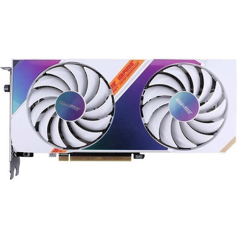 Видеокарта Colorful RTX3050 Ultra W DUO OC 8GB-V GDDR6 128bit HDMI 3xDP LHR RTL (596835)
