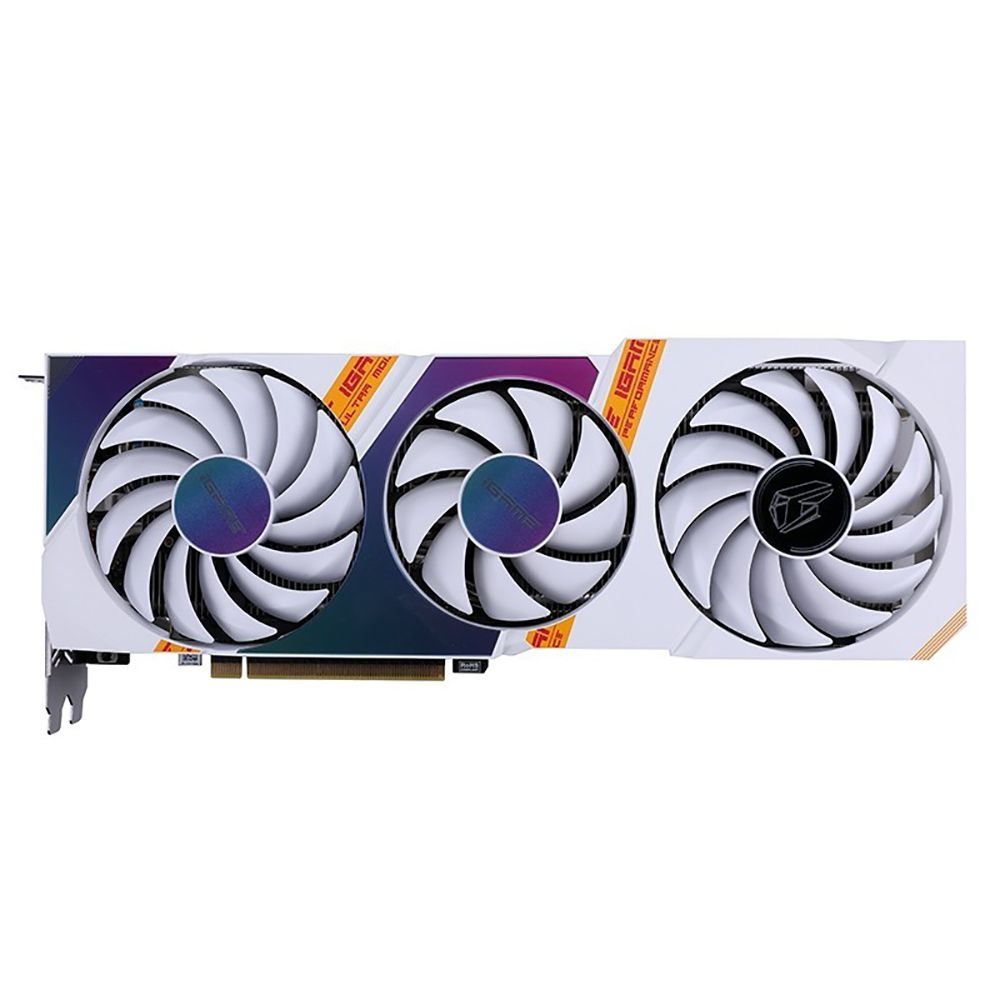 Видеокарта Colorful RTX3060 Ultra W OC 12G L-V 12GB LHR 192bit GDDR6 3DP+HDMI