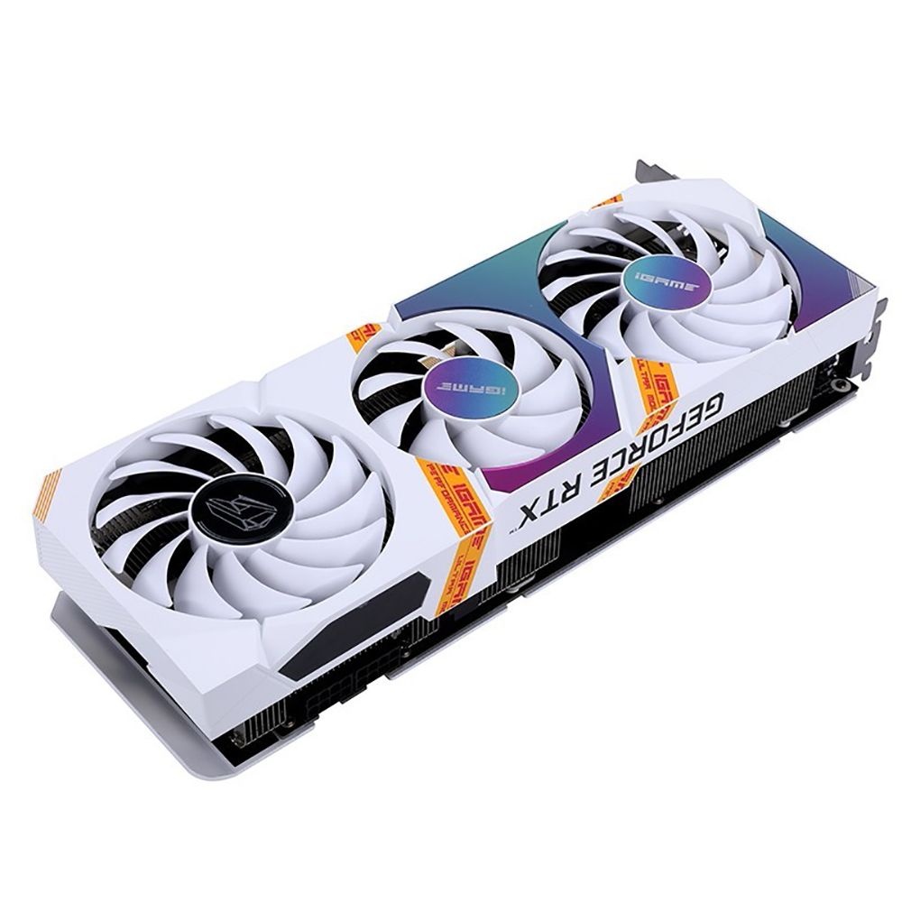 Видеокарта Colorful RTX3060 Ultra W OC 12G L-V 12GB LHR 192bit GDDR6 3DP+HDMI