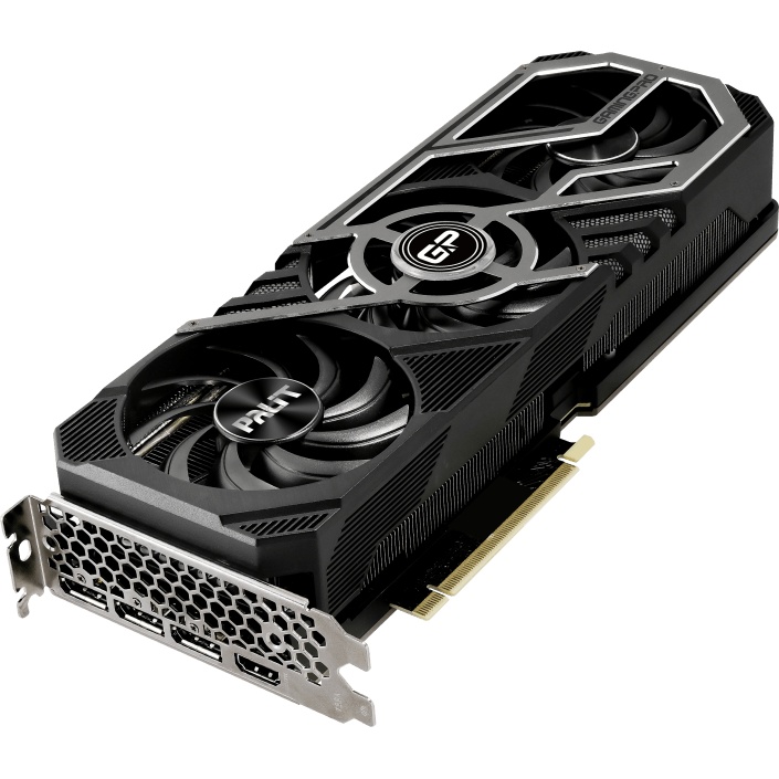 Видеокарта Palit PA-RTX3070 GAMINGPRO 8G LHR NVIDIA GeForce RTX 3070 8192Mb 256 GDDR6 1500/14000/HDM