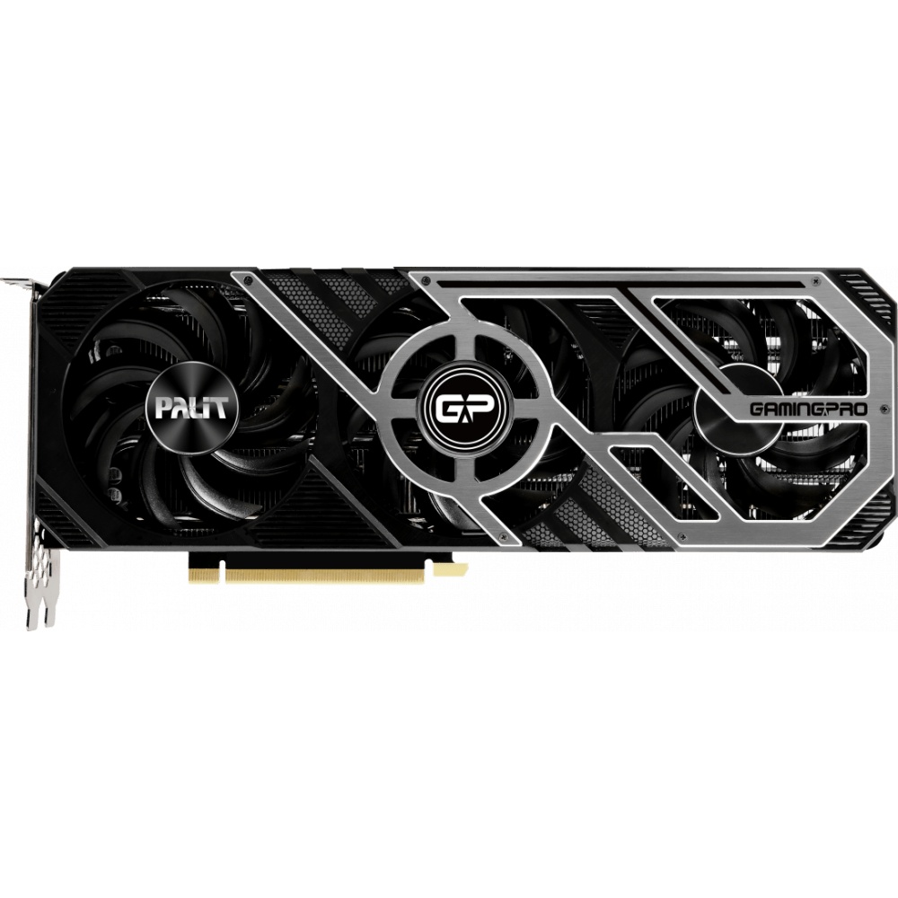 Видеокарта Palit PA-RTX3070 GAMINGPRO 8G LHR NVIDIA GeForce RTX 3070 8192Mb 256 GDDR6 1500/14000/HDM