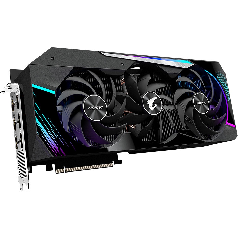 Видеокарта Gigabyte GV-N3080AORUS M-10GD 3.0 LHR