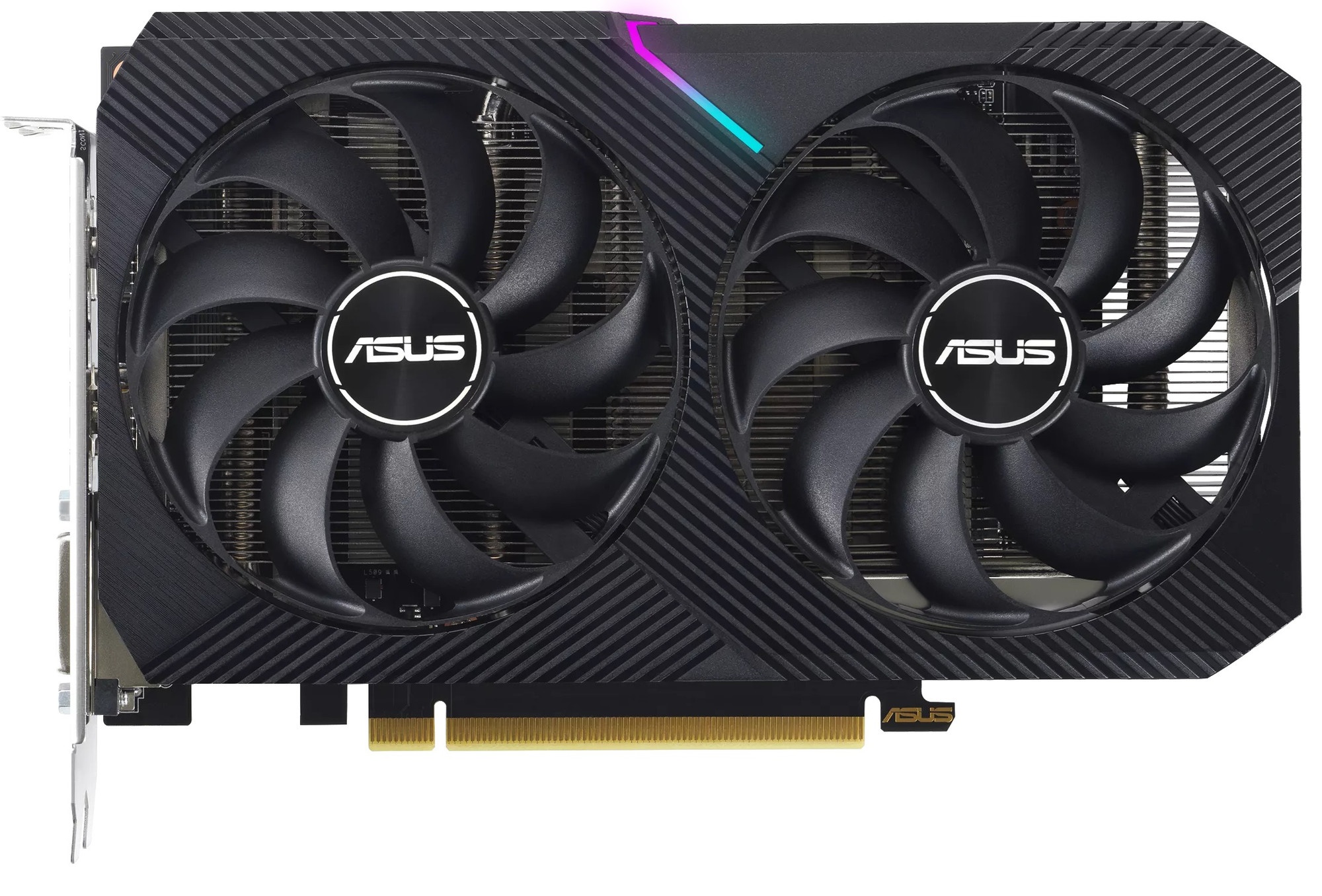 Видеокарта Asus NVIDIA GeForce RTX 3050 8192Mb DUAL-RTX3050-O8G-V2 PCI-E 4.0 128 GDDR6 1822/14000 HD
