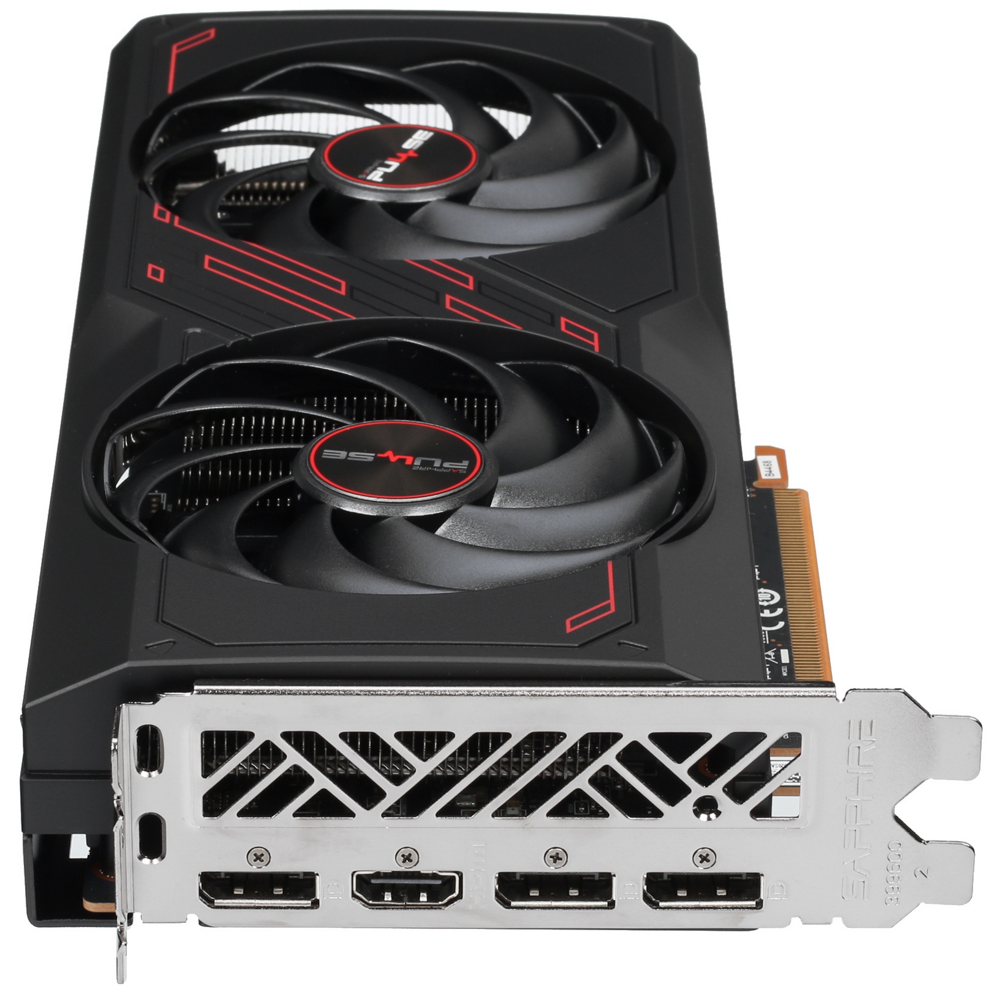 Видеокарта Sapphire RX7600 PULSE 8GB 128-bit GDDR6 HDMI 3xDP 2FAN RTL