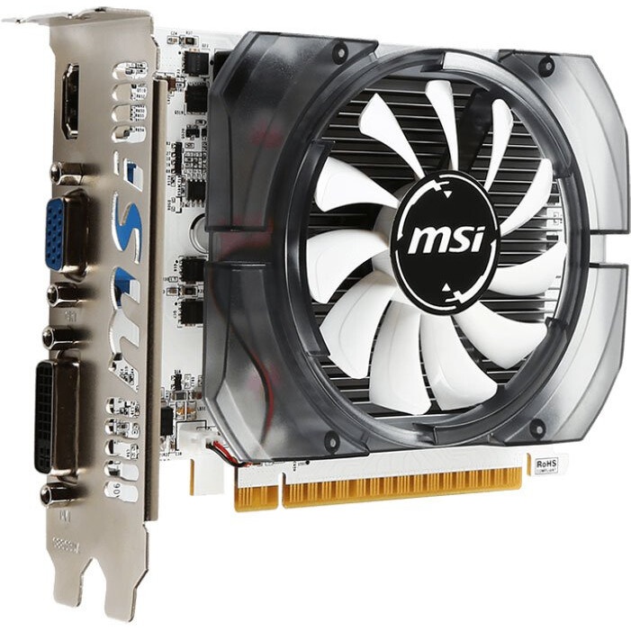 Видеокарта MSI PCI-E N730-4GD3V2 nVidia GeForce GT 730 4096Mb 128bit DDR3 700/1000 DVIx1/HDMIx1/CRTx