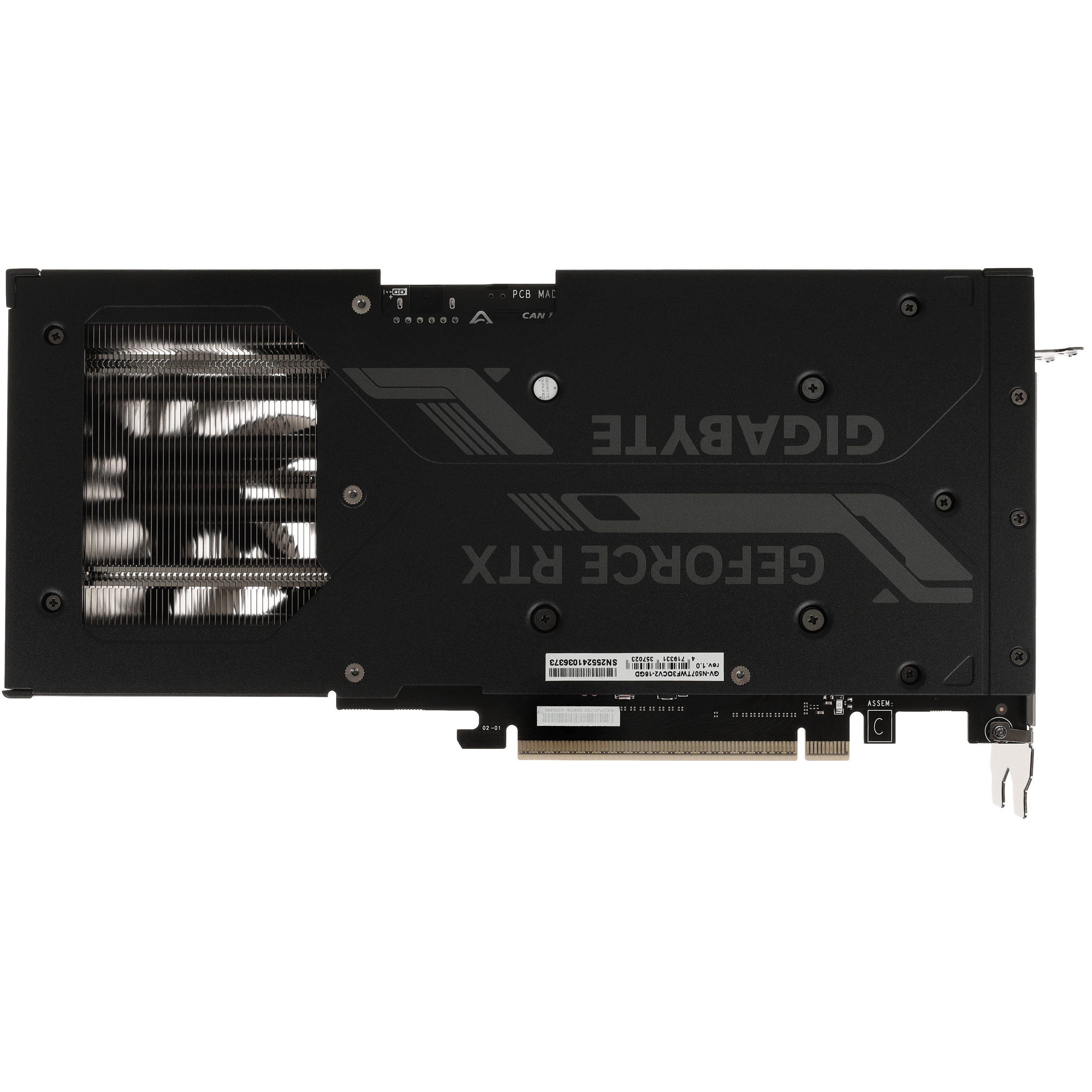 Видеокарта Gigabyte PCI-E 5.0 GV-N507TWF3OCV2-16GD NVIDIA GeForce RTX 5070TI 16Gb 256bit GDDR7 2497/