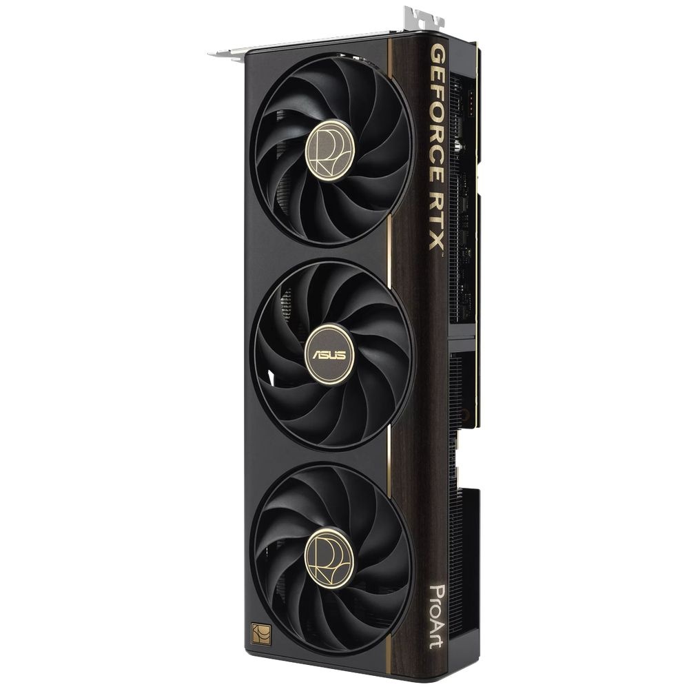 Видеокарта ASUS RTX5080 PROART OC 16GB GDDR7 256bit Type-C(DP) 2xDP HDMI 3FAN RTL (PROART-RTX5080-O1