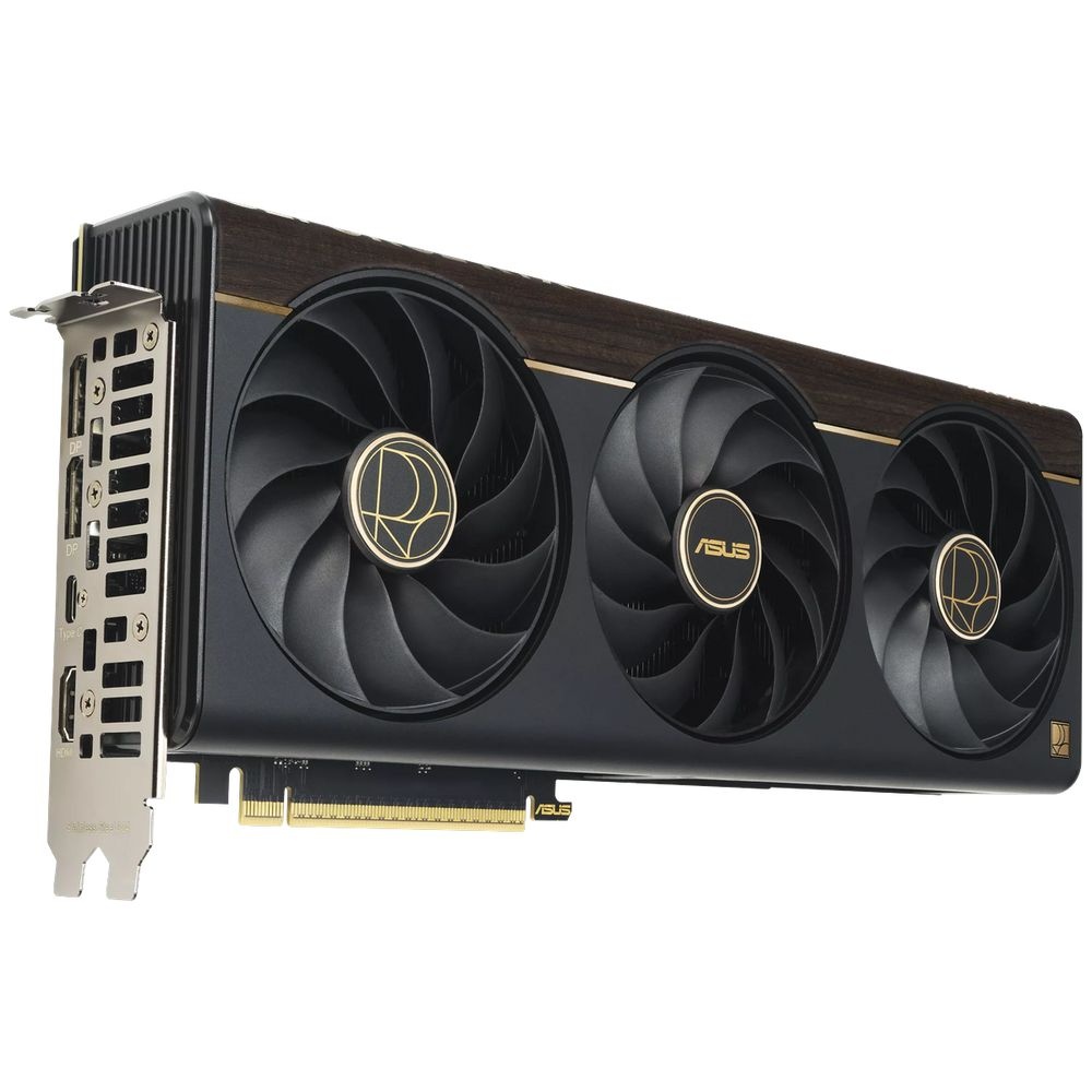 Видеокарта ASUS RTX5080 PROART OC 16GB GDDR7 256bit Type-C(DP) 2xDP HDMI 3FAN RTL (PROART-RTX5080-O1