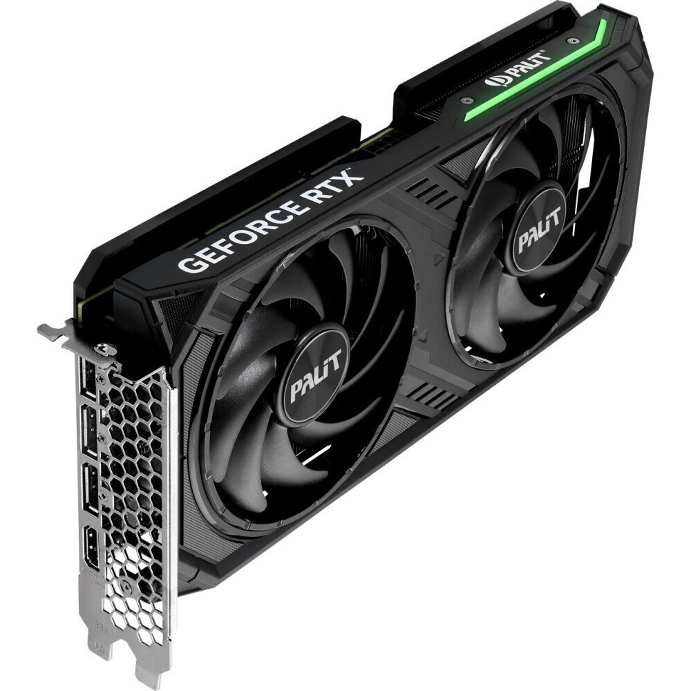 Видеокарта Palit RTX4060TI DUAL NVIDIA GeForce RTX 4060TI 8192Mb PCI-E 4.0 128 GDDR6 2310/9000 HDM R