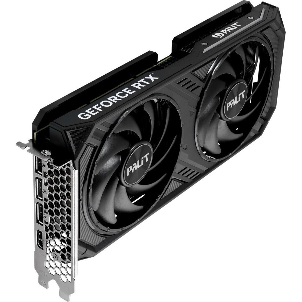 Видеокарта Palit RTX4060TI DUAL NVIDIA GeForce RTX 4060TI 8192Mb PCI-E 4.0 128 GDDR6 2310/9000 HDM R