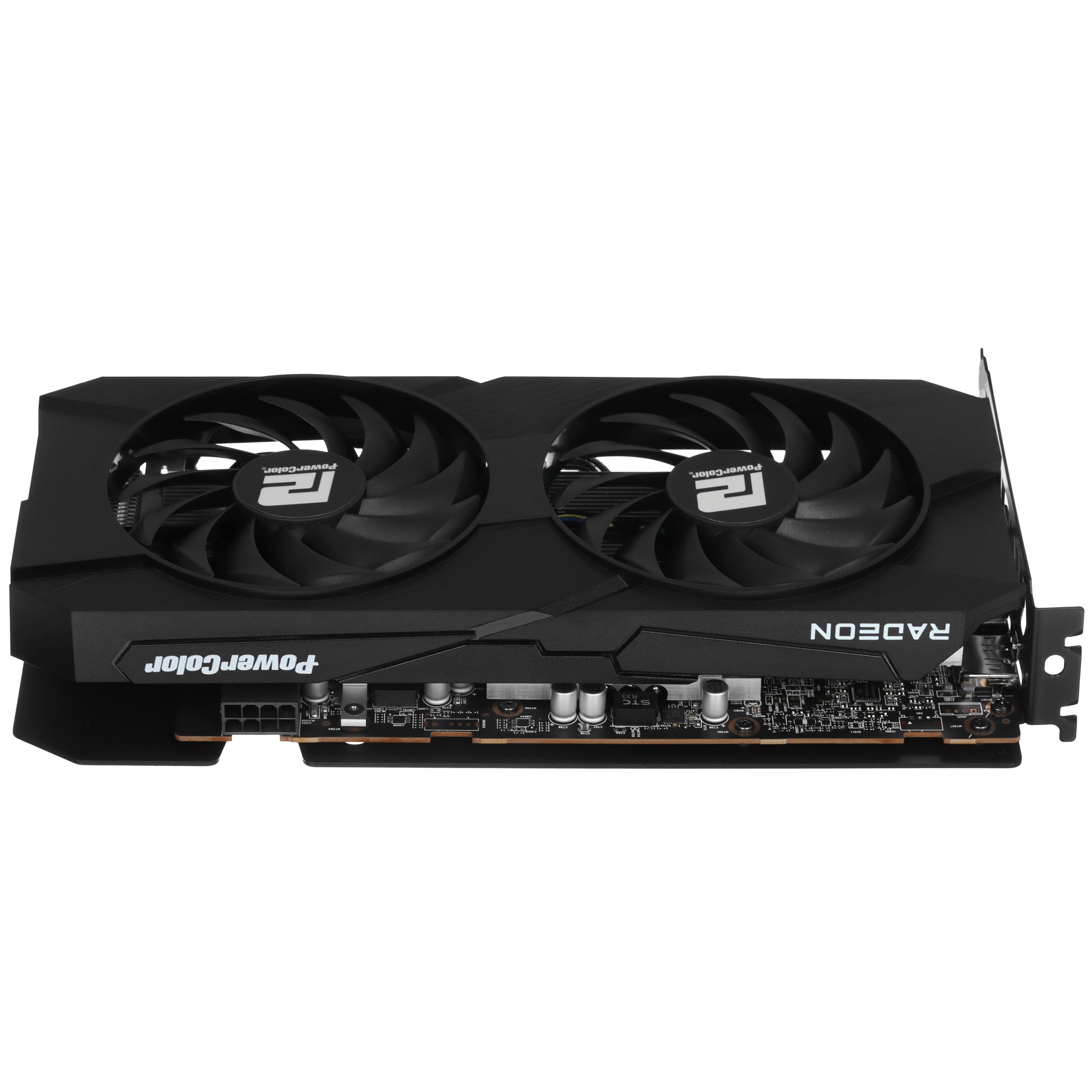 Видеокарта PowerColor PCI-E 4.0 RX 7600 8G-F AMD Radeon RX 7600 8Gb 128bit GDDR6 2250/18000 HDMIx1 D