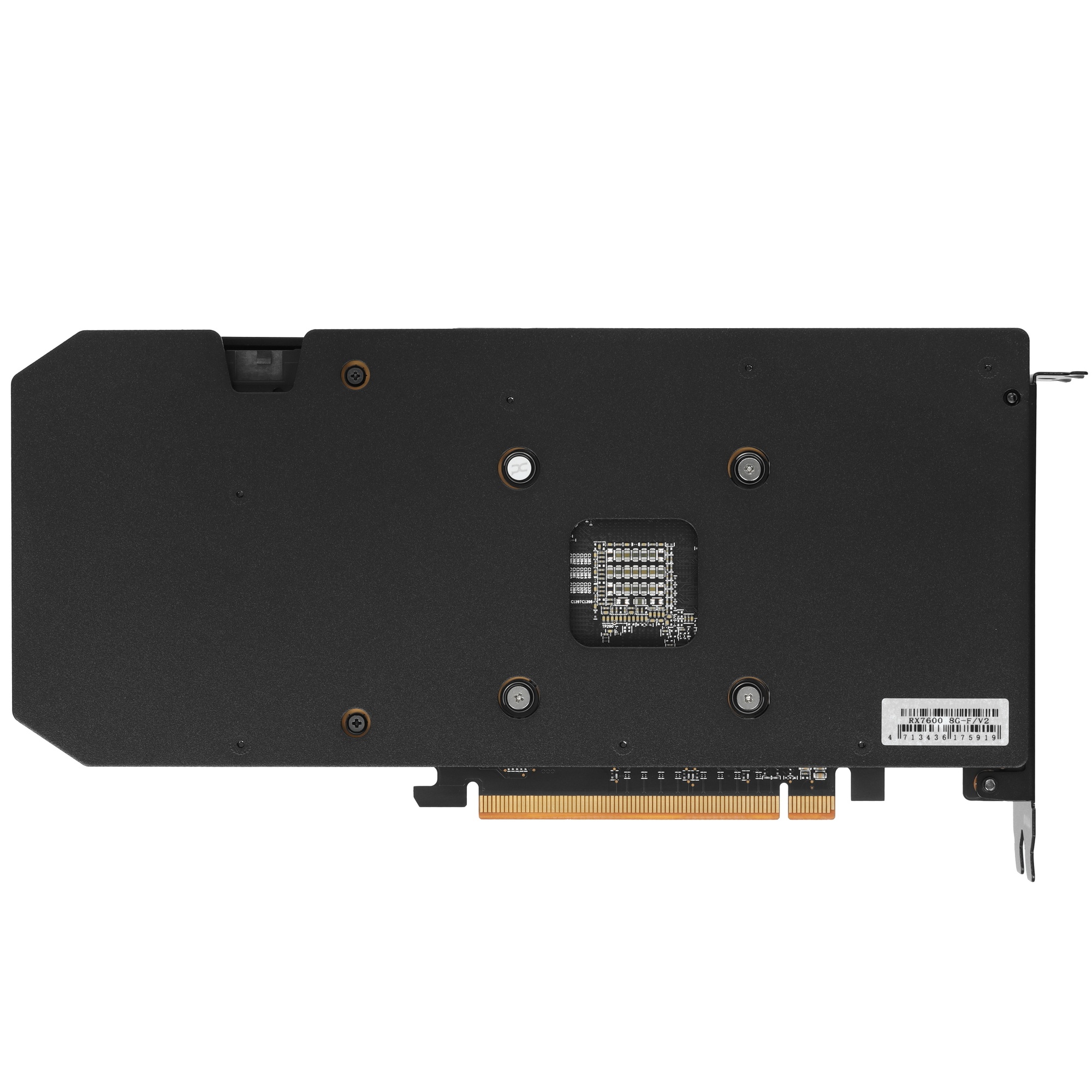 Видеокарта PowerColor PCI-E 4.0 RX 7600 8G-F AMD Radeon RX 7600 8Gb 128bit GDDR6 2250/18000 HDMIx1 D