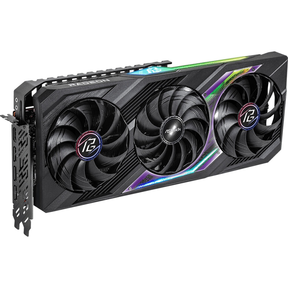 Видеокарта AMD Radeon RX 7700 XT ASRock Phantom Gaming OC 12GB (RX7700XT PG 12GO)
