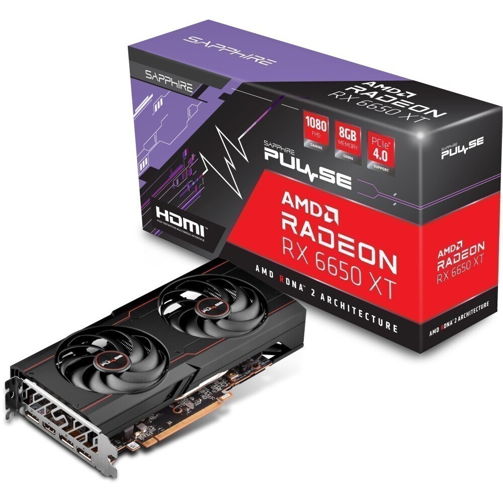 Видеокарта AMD Radeon RX 6650 XT Sapphire Pulse 8GB (11319-07-20G)