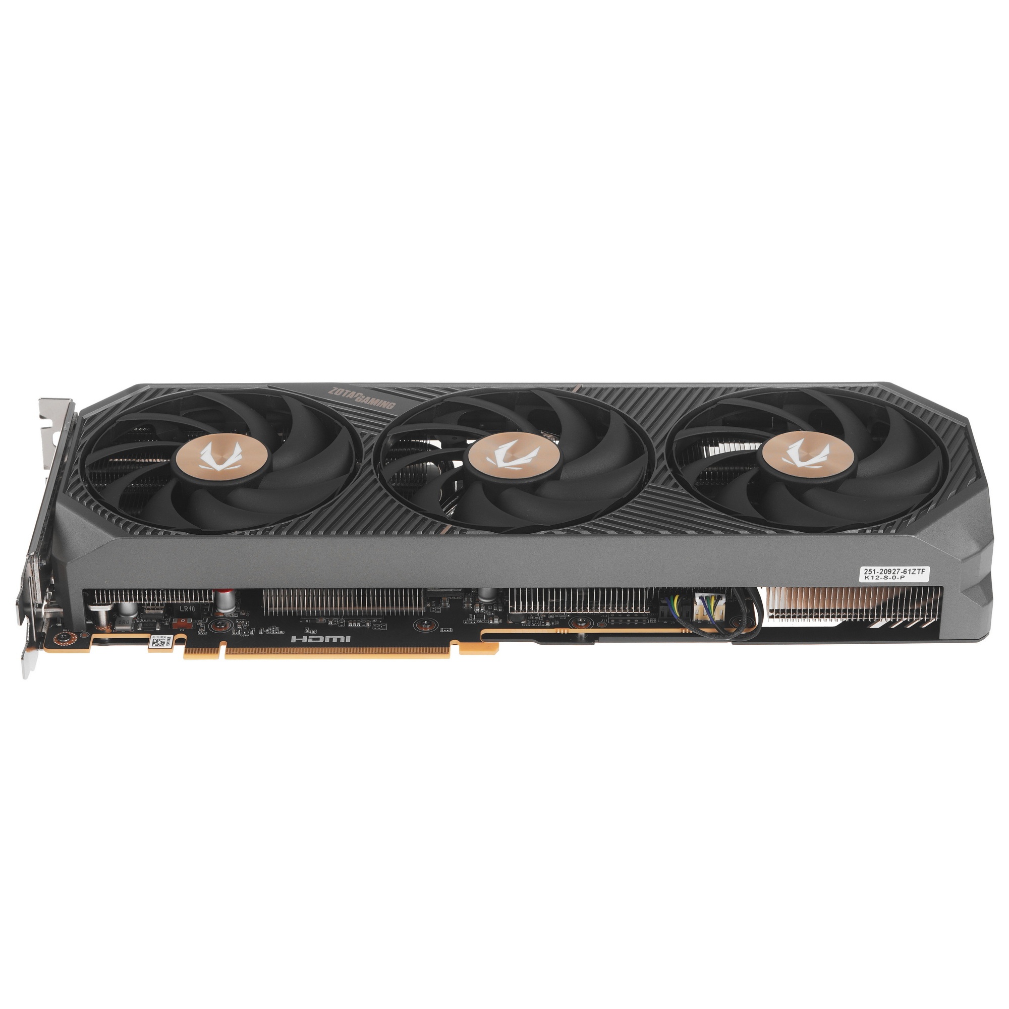 Видеокарта Zotac PCI-E 4.0 RTX 5070 Ti SOLID SFF OC NVIDIA GeForce RTX 5070TI 16Gb 256bit GDDR7 2482
