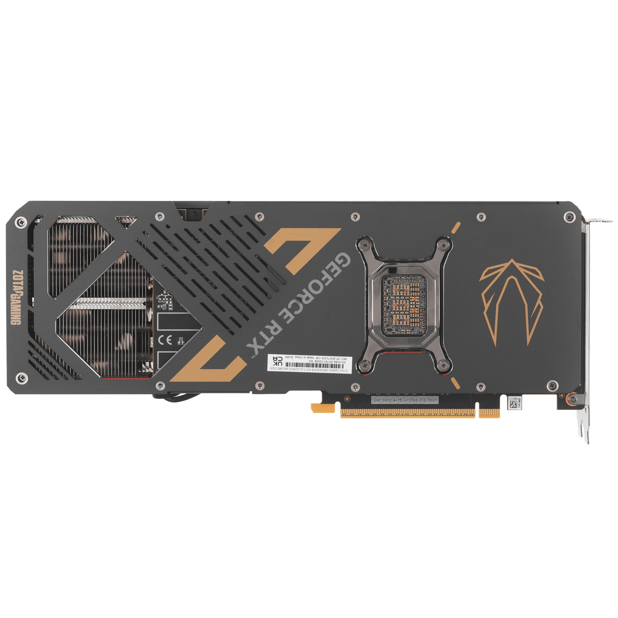 Видеокарта Zotac PCI-E 4.0 RTX 5070 Ti SOLID SFF OC NVIDIA GeForce RTX 5070TI 16Gb 256bit GDDR7 2482