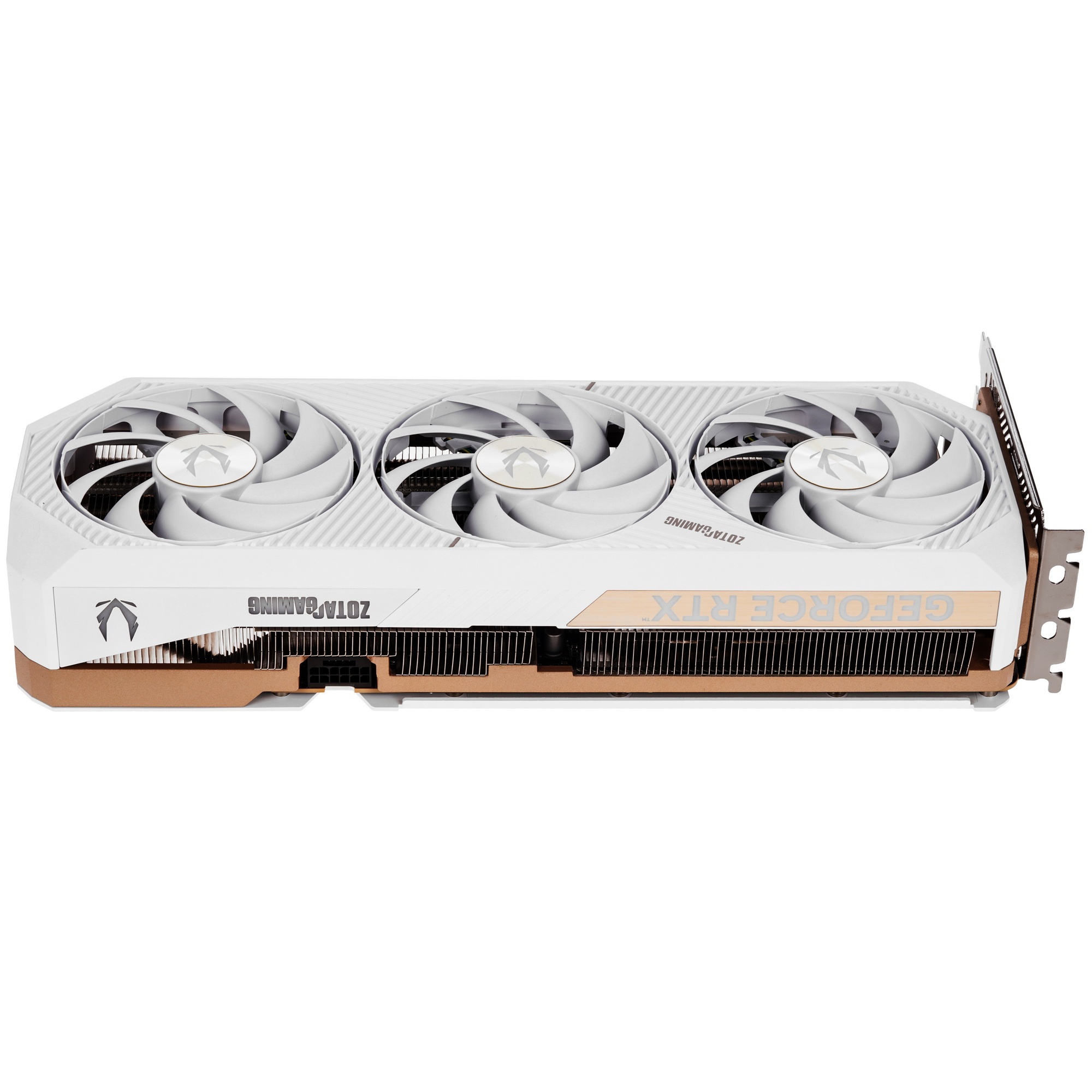Видеокарта Zotac RTX5070Ti SOLID CORE OC WHITE ED 16GB GDD7 256bit 3xDP HDMI 3FAN PREMIUM PACK