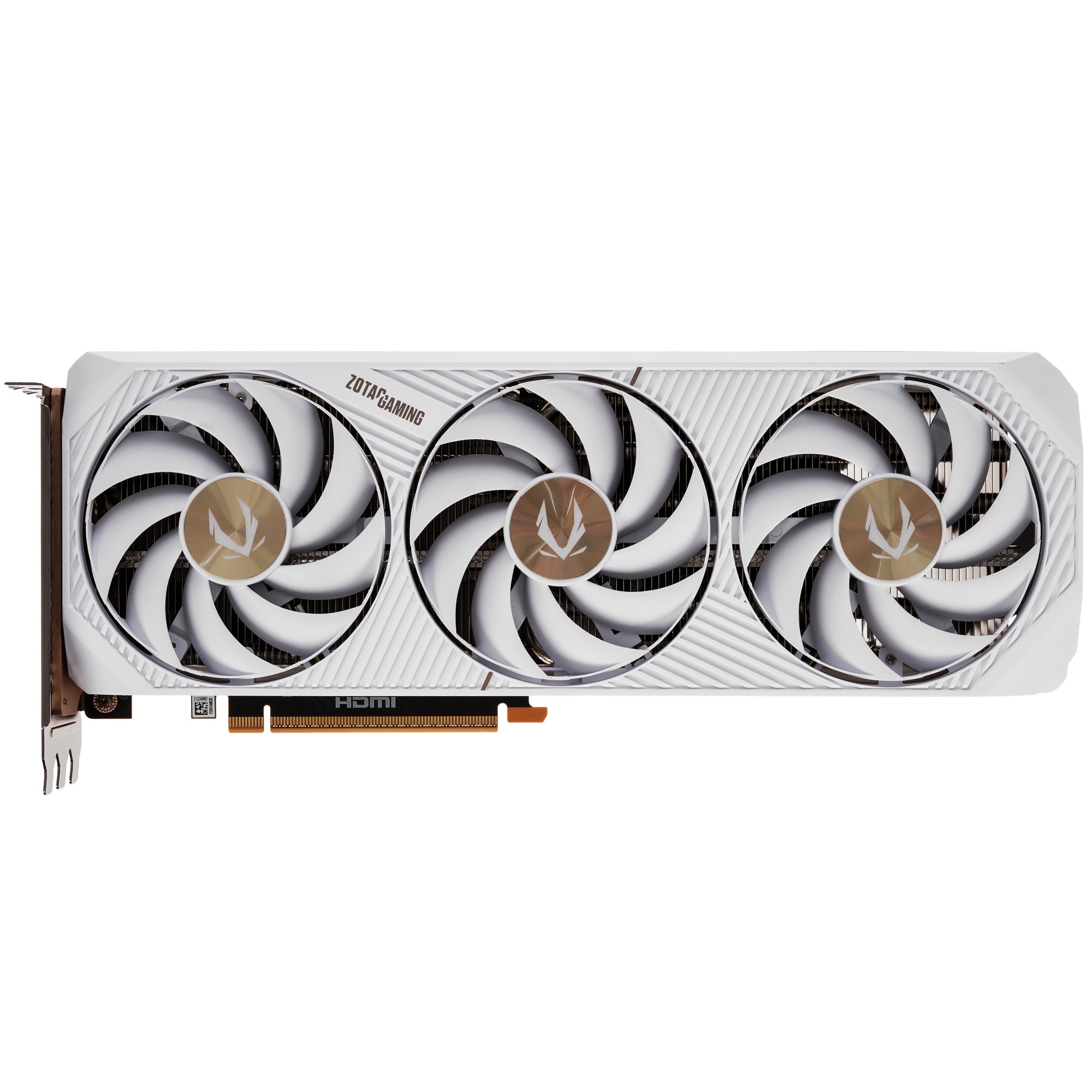 Видеокарта Zotac RTX5070Ti SOLID CORE OC WHITE ED 16GB GDD7 256bit 3xDP HDMI 3FAN PREMIUM PACK