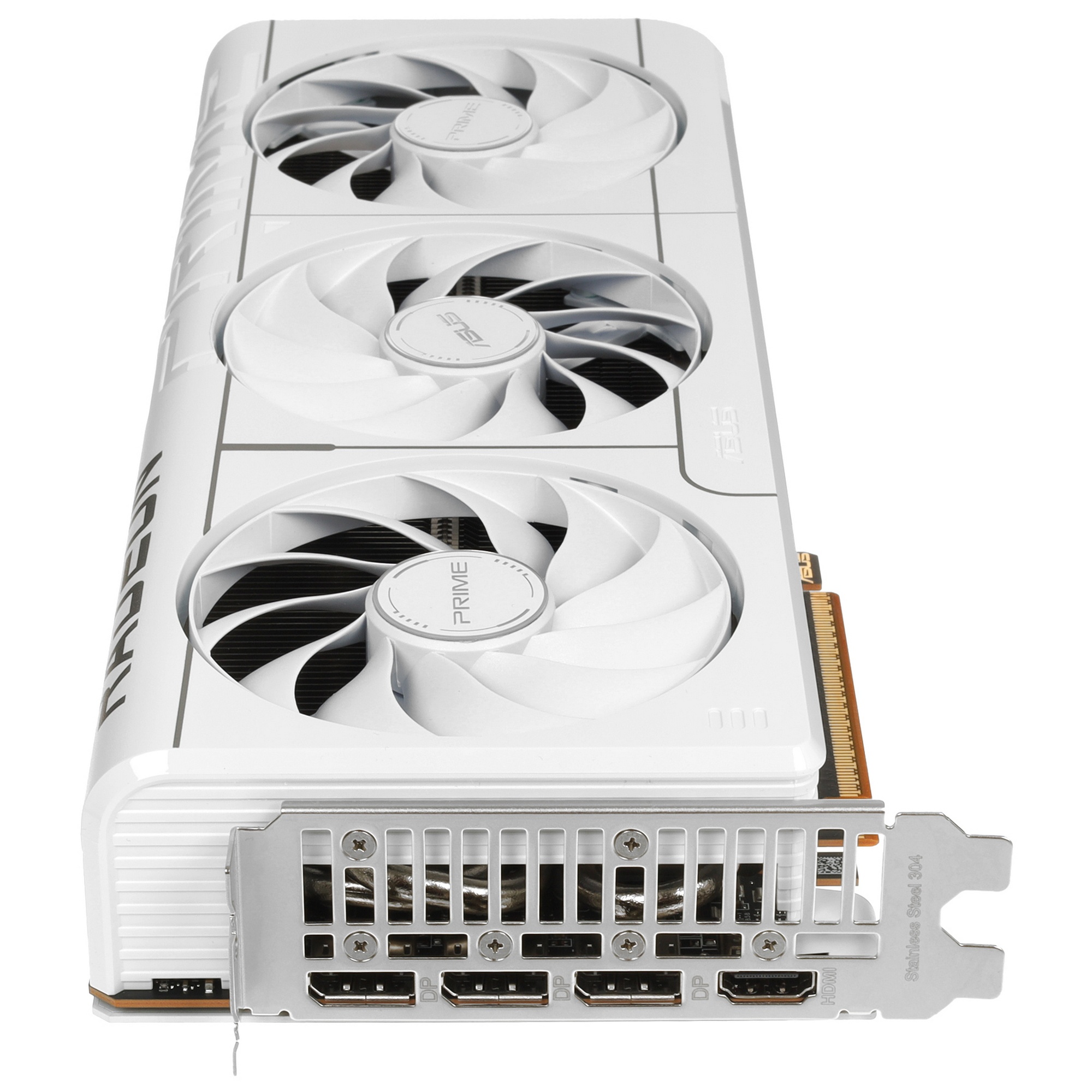 Видеокарта Asus PRIME-RX9070XT-O16G-WHITE белый