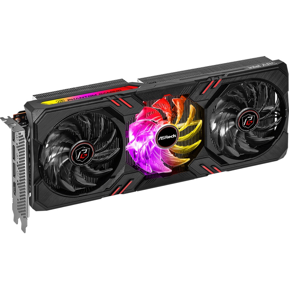 Видеокарта ASRock Intel Arc A770 Phantom Gaming D 8GB OC 256-bit GDDR6 HDMI DPx3 RTL