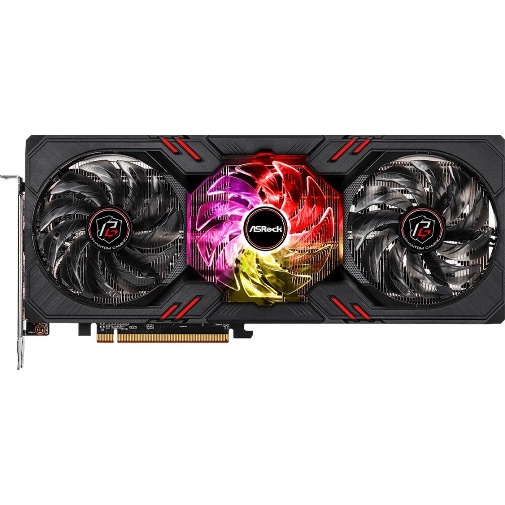 Видеокарта AsRock RX7600 PG 8GO AMD Radeon RX 7600 8Gb 128bit GDDR6 2355/18000 HDMIx1 DPx3 HDCP Ret