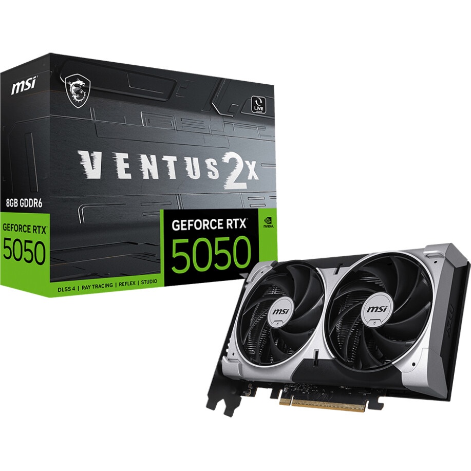 Видеокарта Afox RTX5050 GAMING 8GB GDDR6 128bit 3xDP HDMI 2FAN RTL