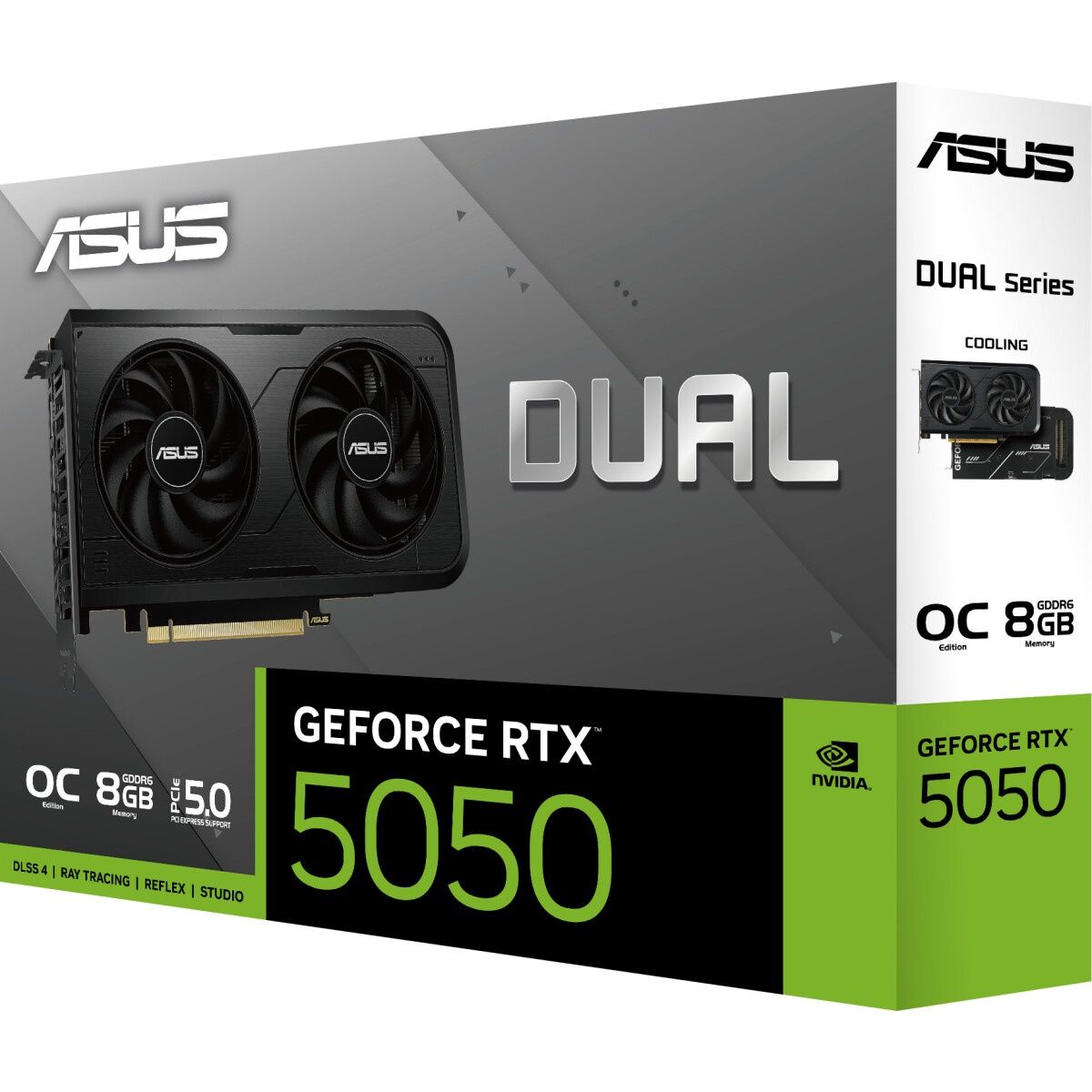 Видеокарта Afox RTX5050 GAMING 8GB GDDR6 128bit 3xDP HDMI 2FAN RTL