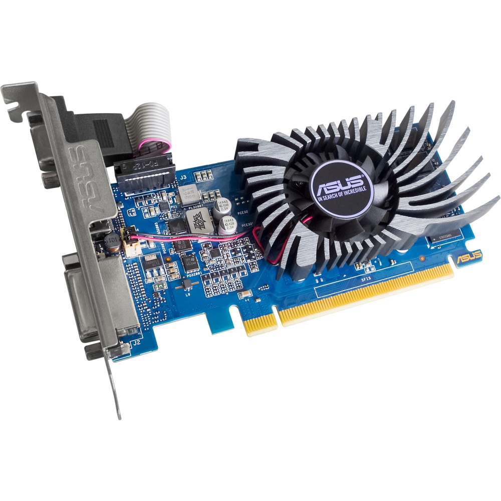 Видеокарта Asus PCI-E GT730-2GD3-BRK-EVO NVIDIA GeForce GT 730 2048Mb 64 DDR3 902/1800 DVIx1 HDMIx1