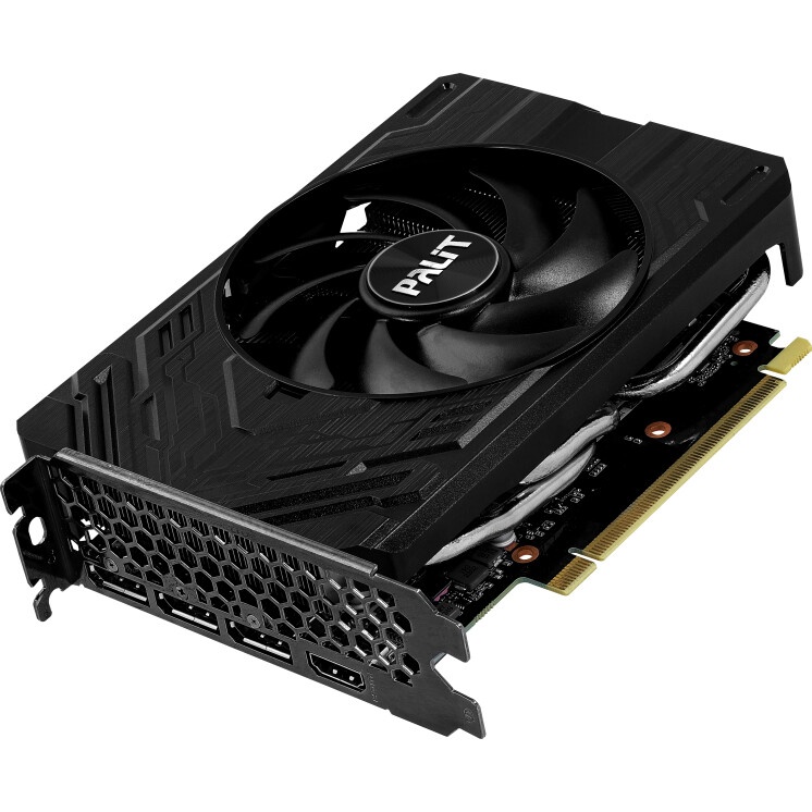 Видеокарта Palit RTX4060TI STORMX OC NVIDIA GeForce RTX 4060TI 8192Mb PCI-E 4.0 128 GDDR6 2670/9000